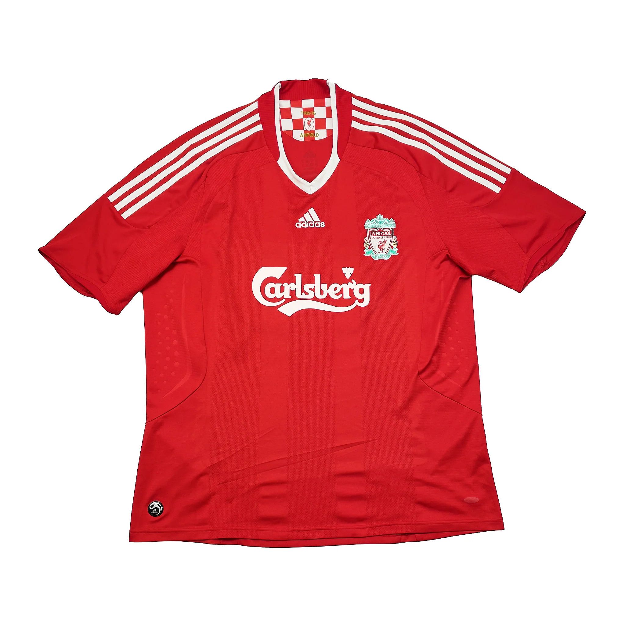 Other 2008/10 Liverpool Mascherano #20 Home Jersey Size US L / EU 52-54 / 3 - 2 Thumbnail