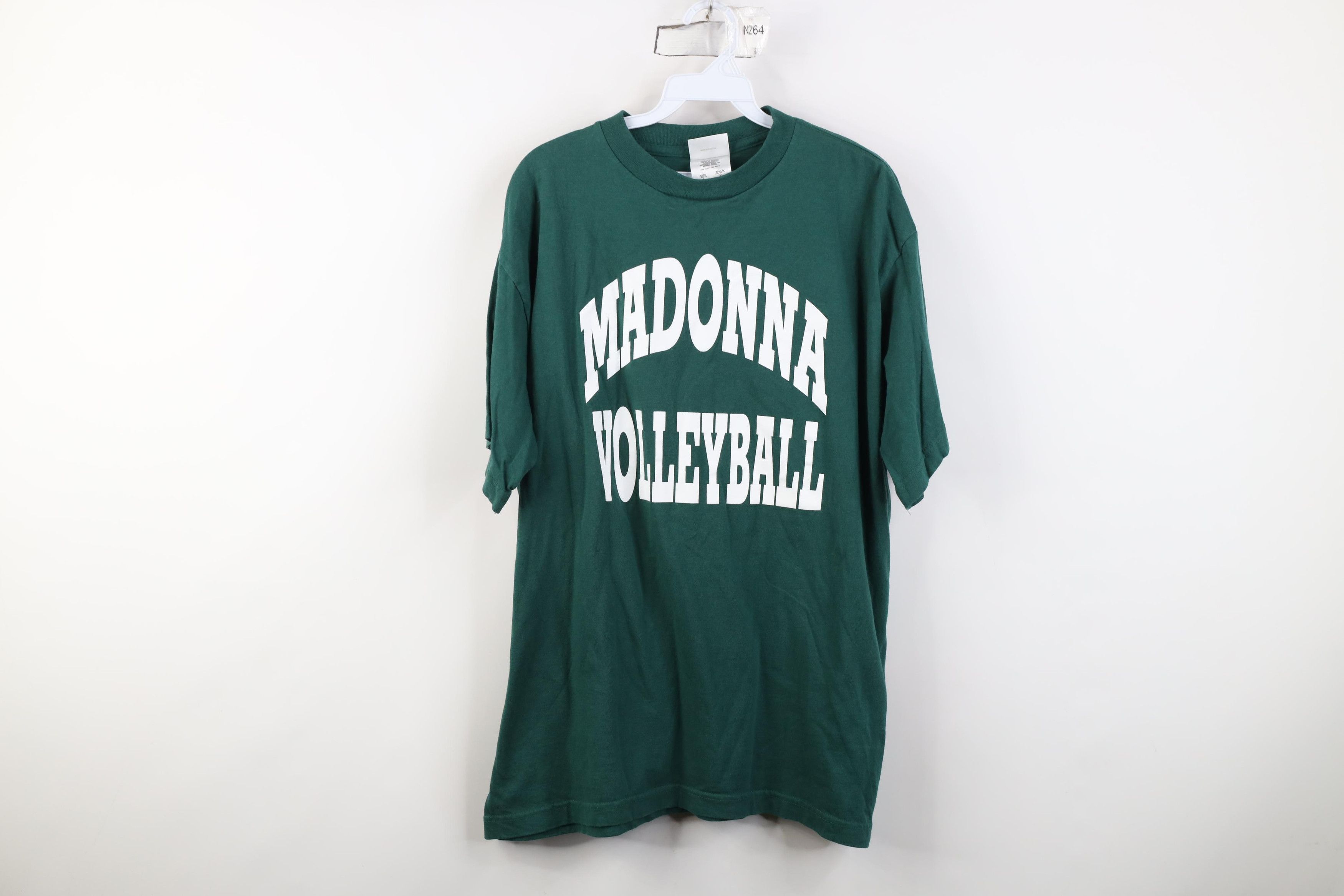 Adidas Vintage Y2K Adidas Madonna University Volleyball T-Shirt Size US L / EU 52-54 / 3 - 1 Thumbnail