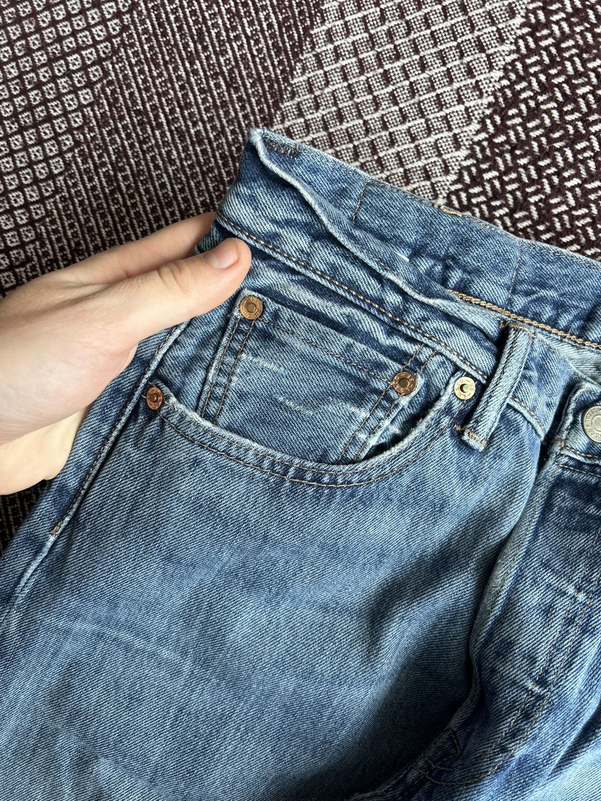 Levi's Vintage Levis 501 Wash Distressed Denim Jeans Size 30 Solid Size US 30 / EU 46 - 13 Thumbnail