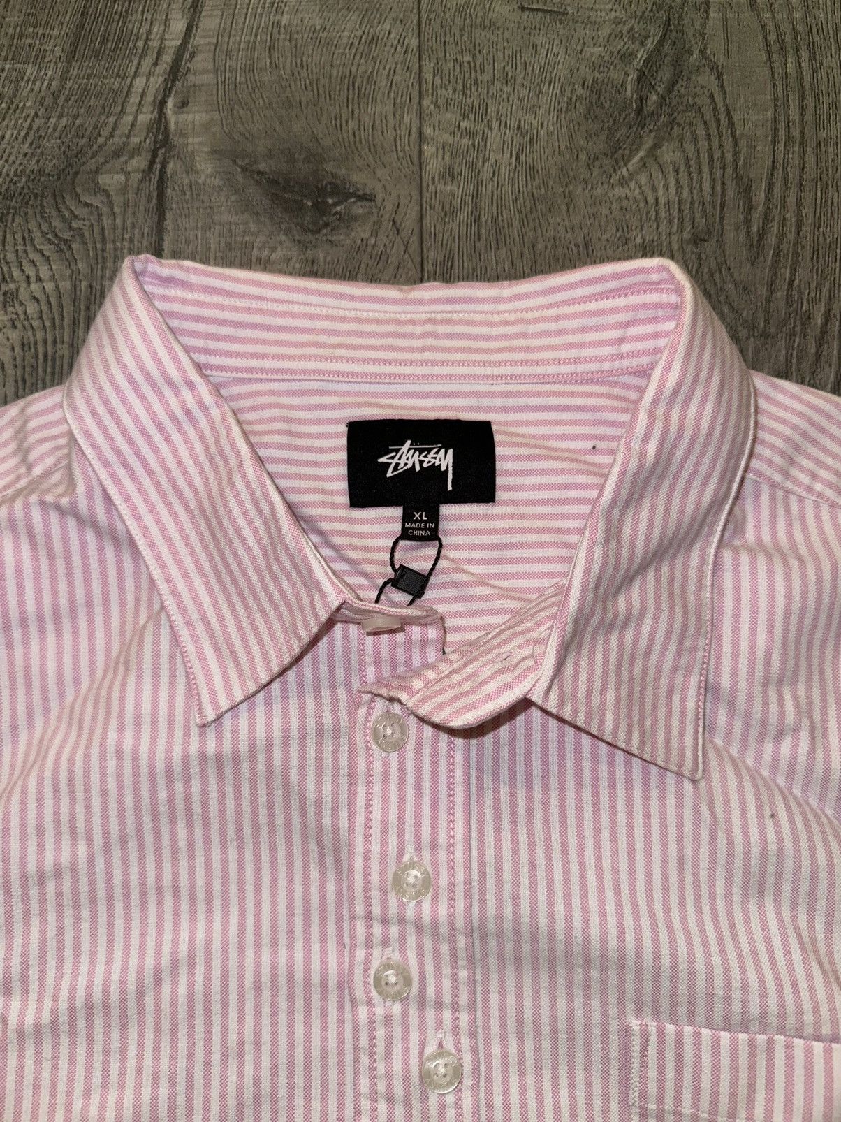Stussy Crazy Button-Up Oxford Size US XL / EU 56 / 4 - 2 Thumbnail