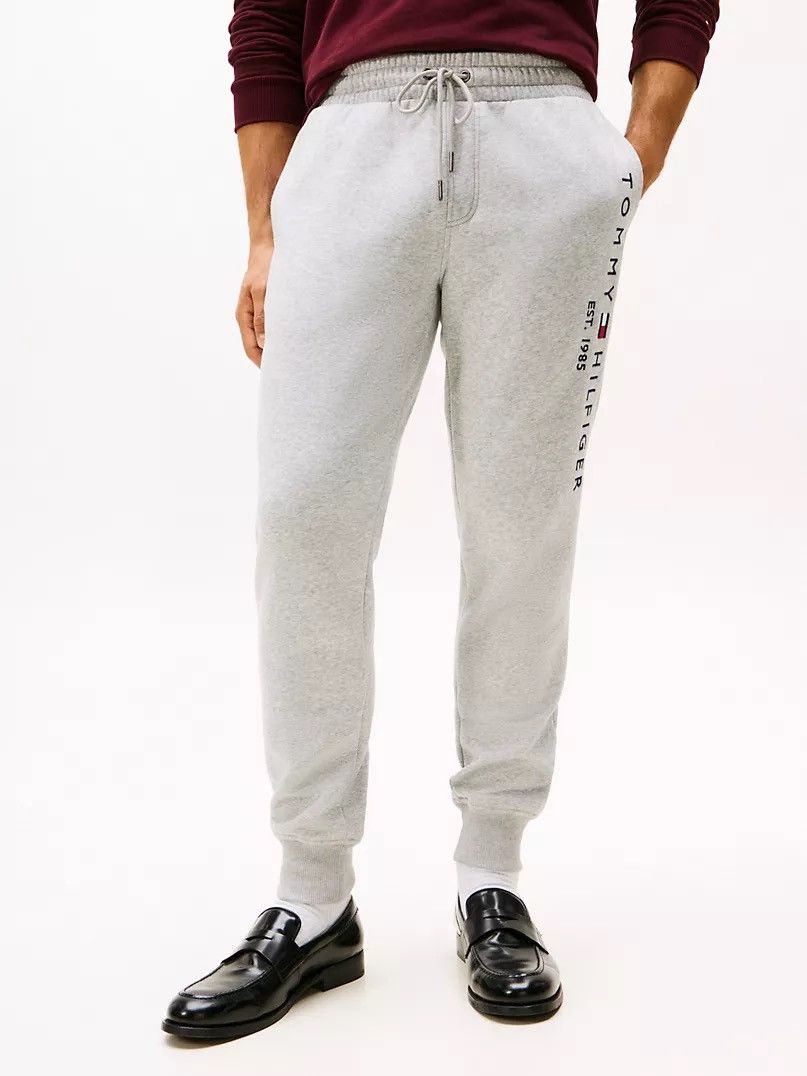 Tommy Hilfiger Heather Grey Tommy Logo Sweatpant Size US 38 / EU 54 - 1 Thumbnail