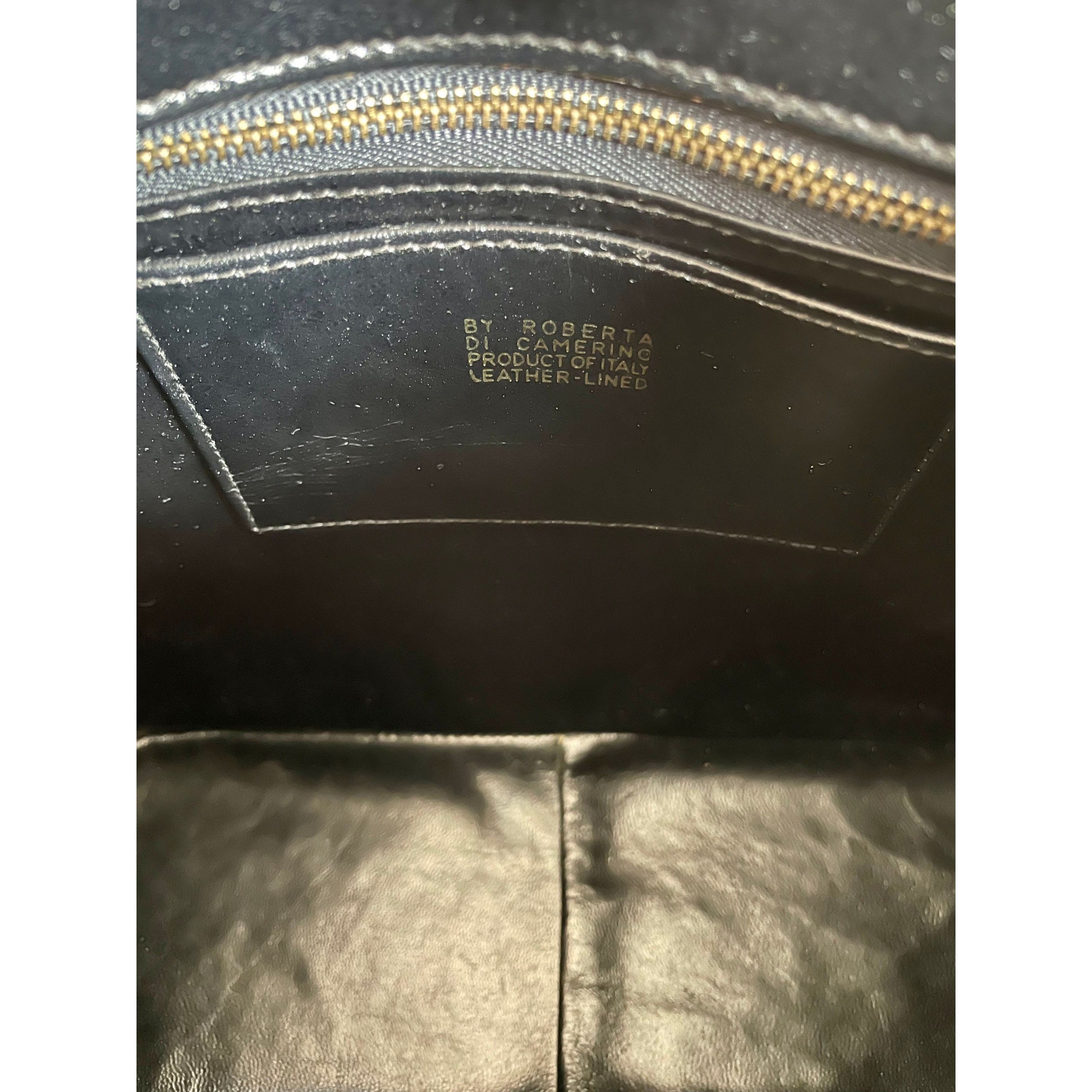 Roberta di Camerino Vintage Roberta di Camerino handbag, navy, green, and red Size ONE SIZE - 10 Thumbnail