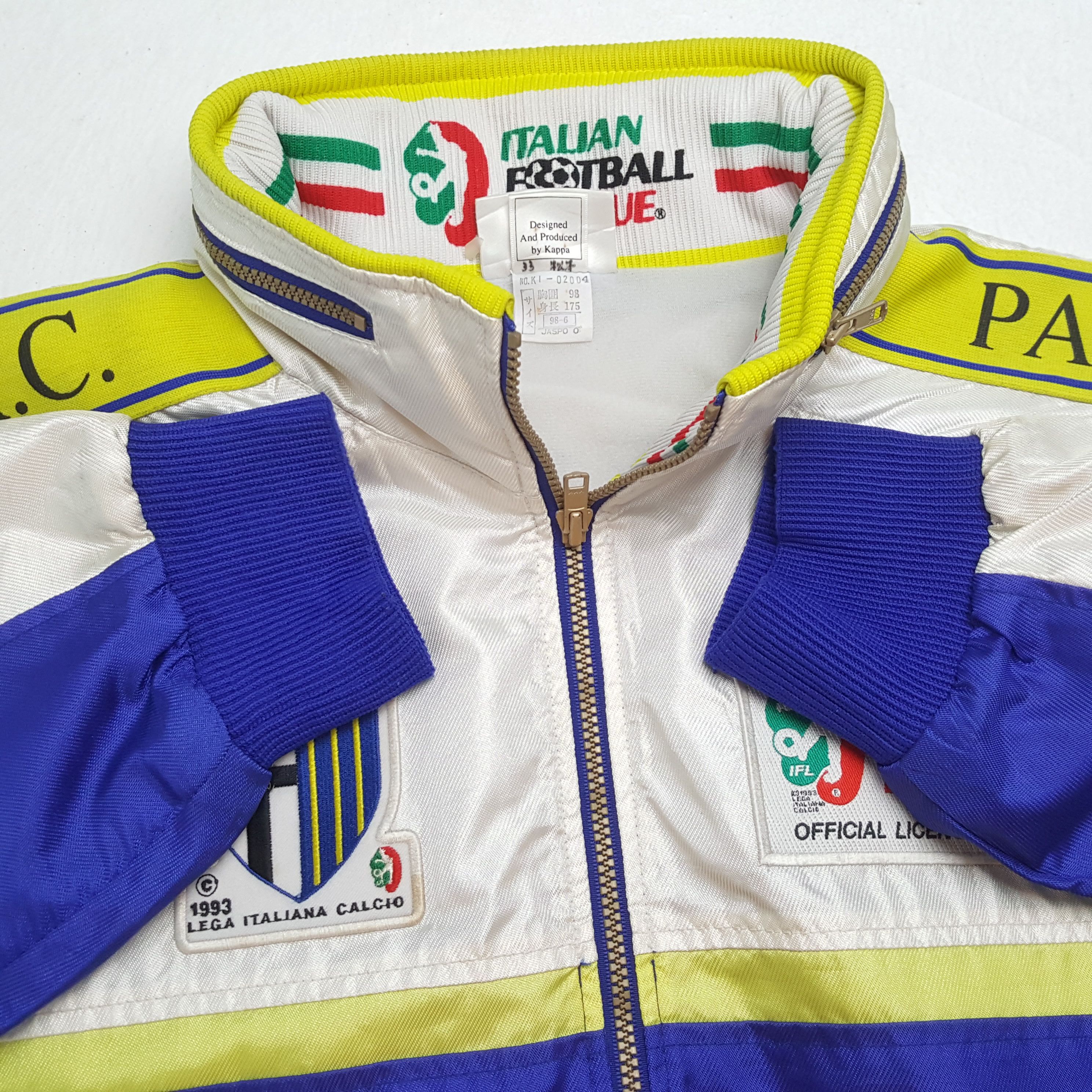 Vintage Vintage PARMA ITALIAN LEAGUE Italian Football Club Jacket Size US L / EU 52-54 / 3 - 8 Thumbnail