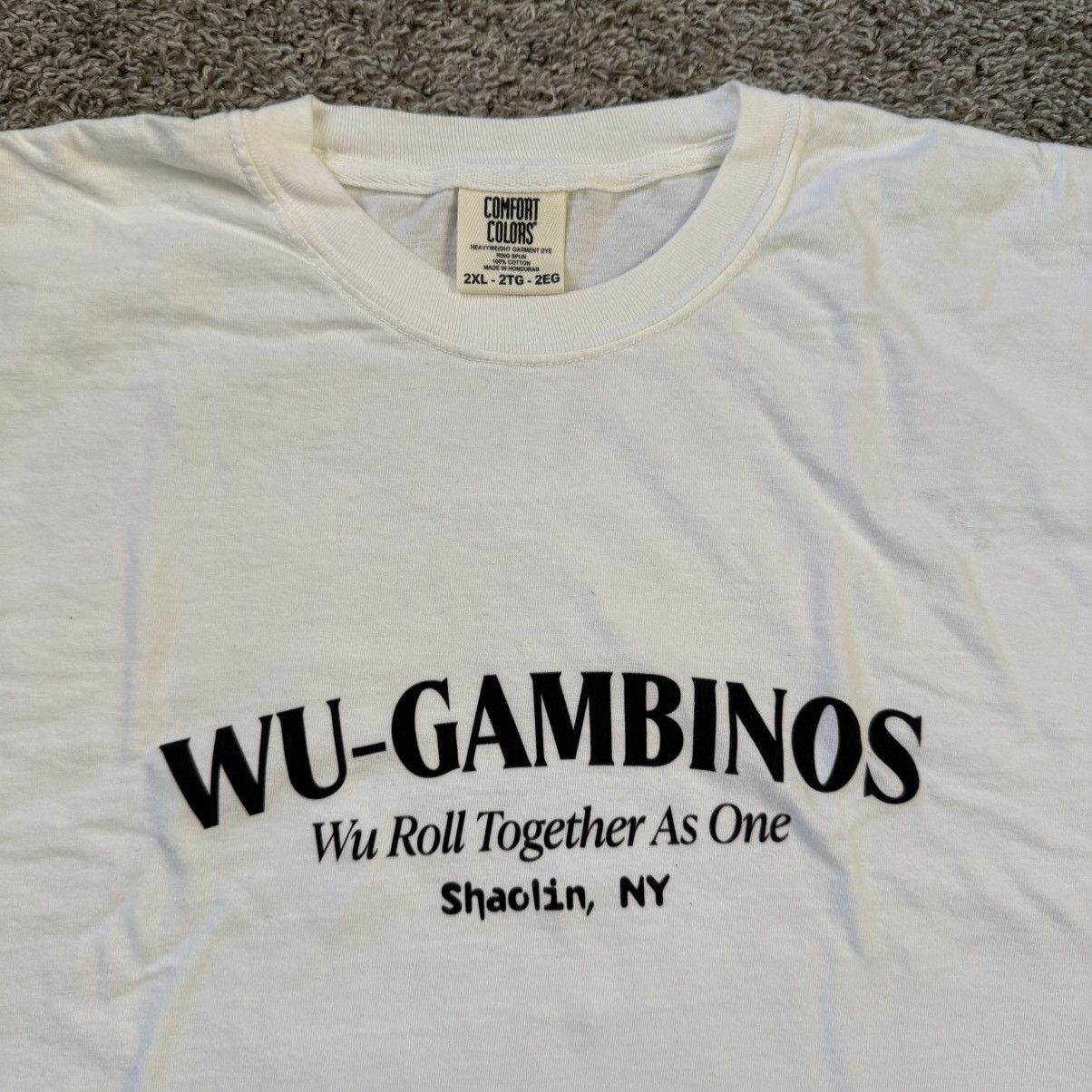 Wu-Tang Clan 🔴Wu-Tang Shirt Size 2XL Raekwon Wu Gambinos Authentic Gza Size US XXL / EU 58 / 5 - 4 Thumbnail