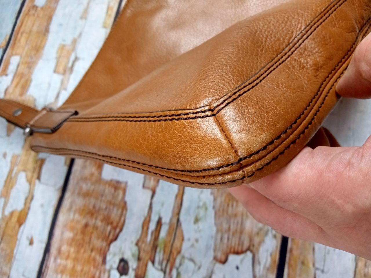 Fossil Fossil Leather Brown Women Bag Size ONE SIZE - 5 Thumbnail
