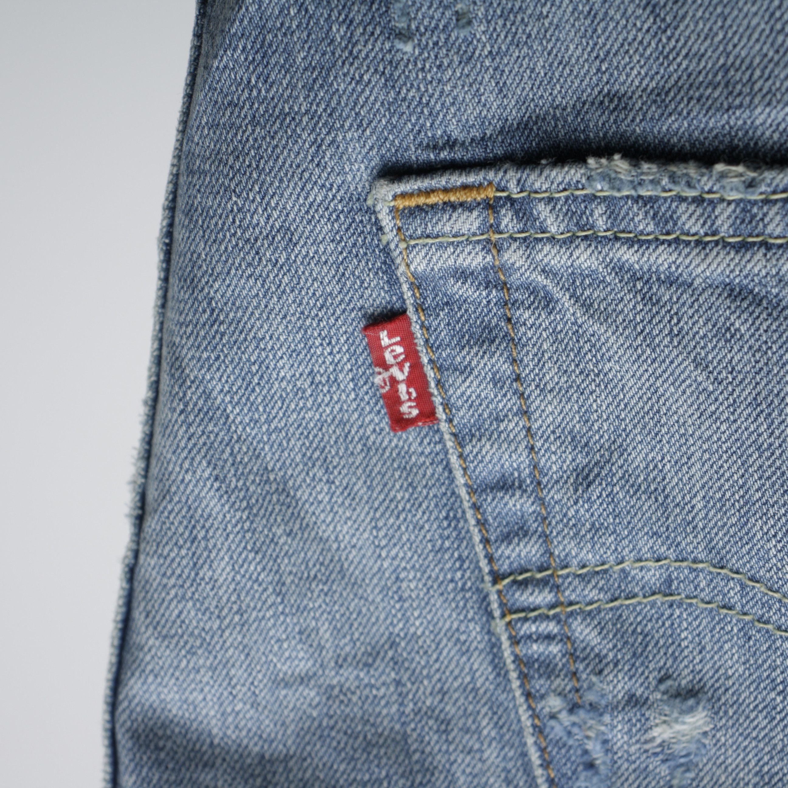 Levi's Distressed Levi’s 522 Mens 30W 30L Size US 30 / EU 46 - 14 Thumbnail