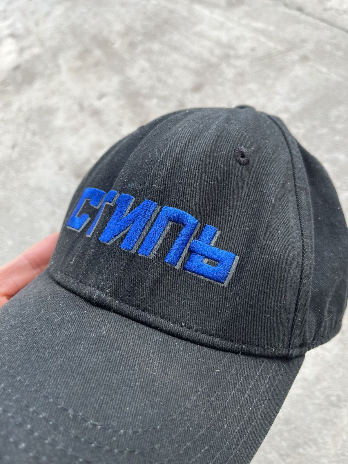 Heron Preston Heron Preston Big Embroidered Logo STYLE Cap like Supreme Hat Size ONE SIZE - 3 Thumbnail