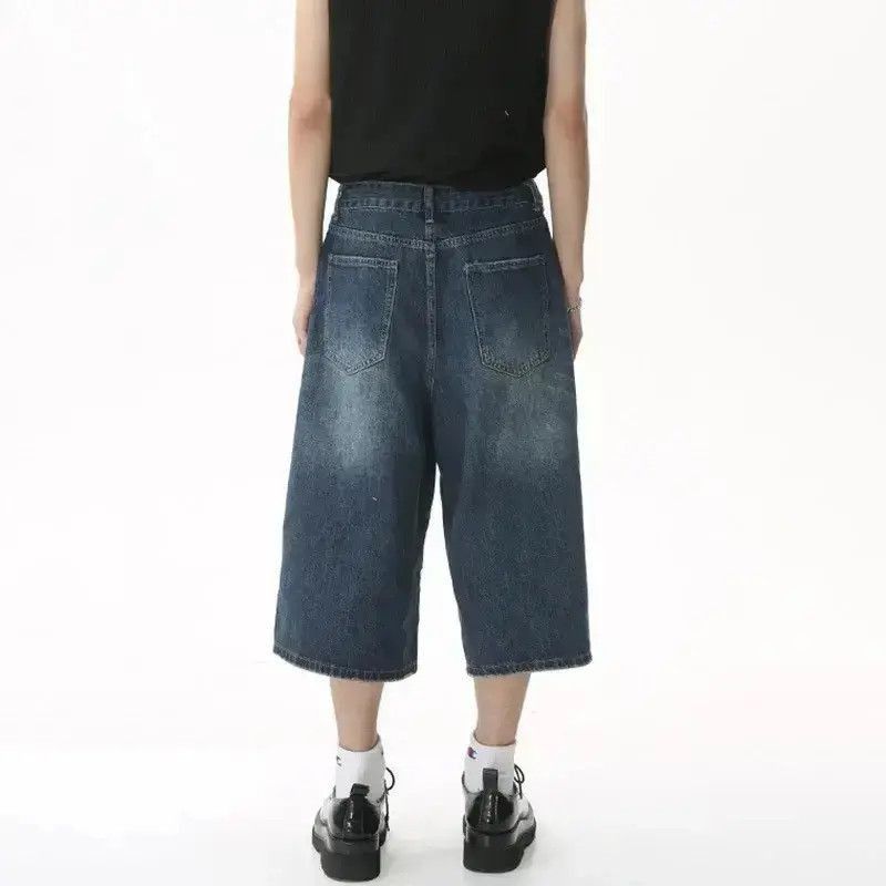 Japanese Brand Streetwear Baggy Denim Shorts y2k Size US 32 / EU 48 - 5 Thumbnail