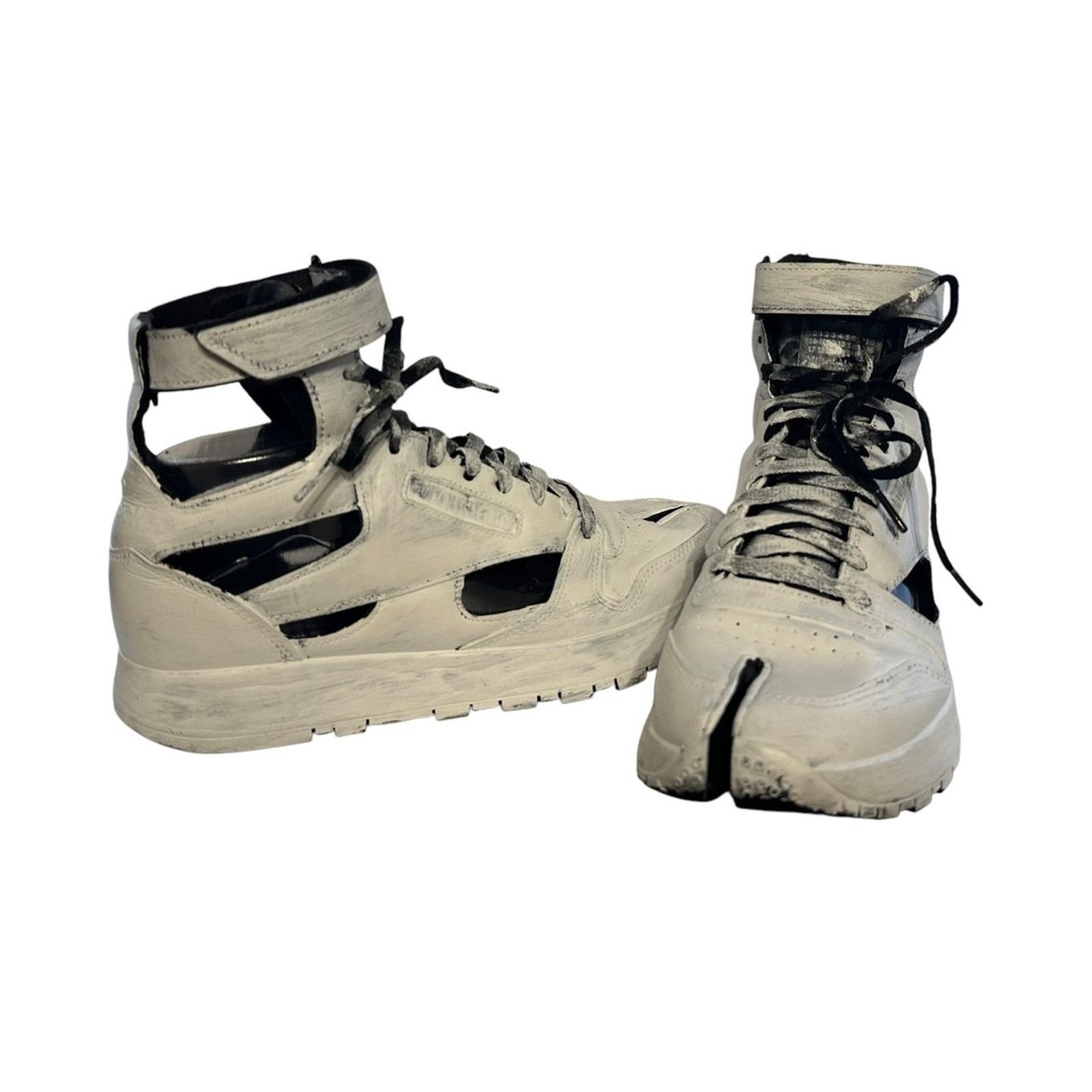 Maison Margiela × Reebok Bianchetto Gladiator High Top Tabi Sneakers Men US 11.5 Size US 11.5 / EU 44-45 - 1 Thumbnail