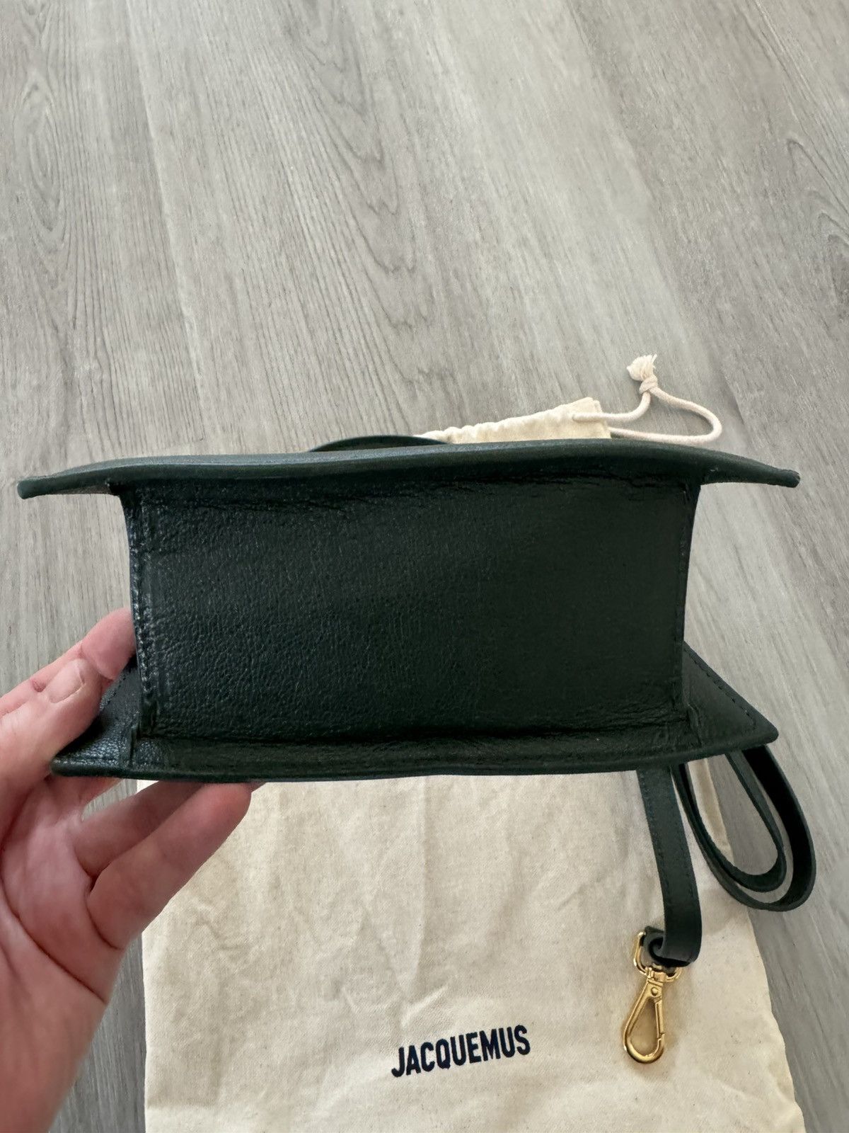 Jacquemus Jacquemus Chiquito Small Green Bag leather Size ONE SIZE - 5 Thumbnail