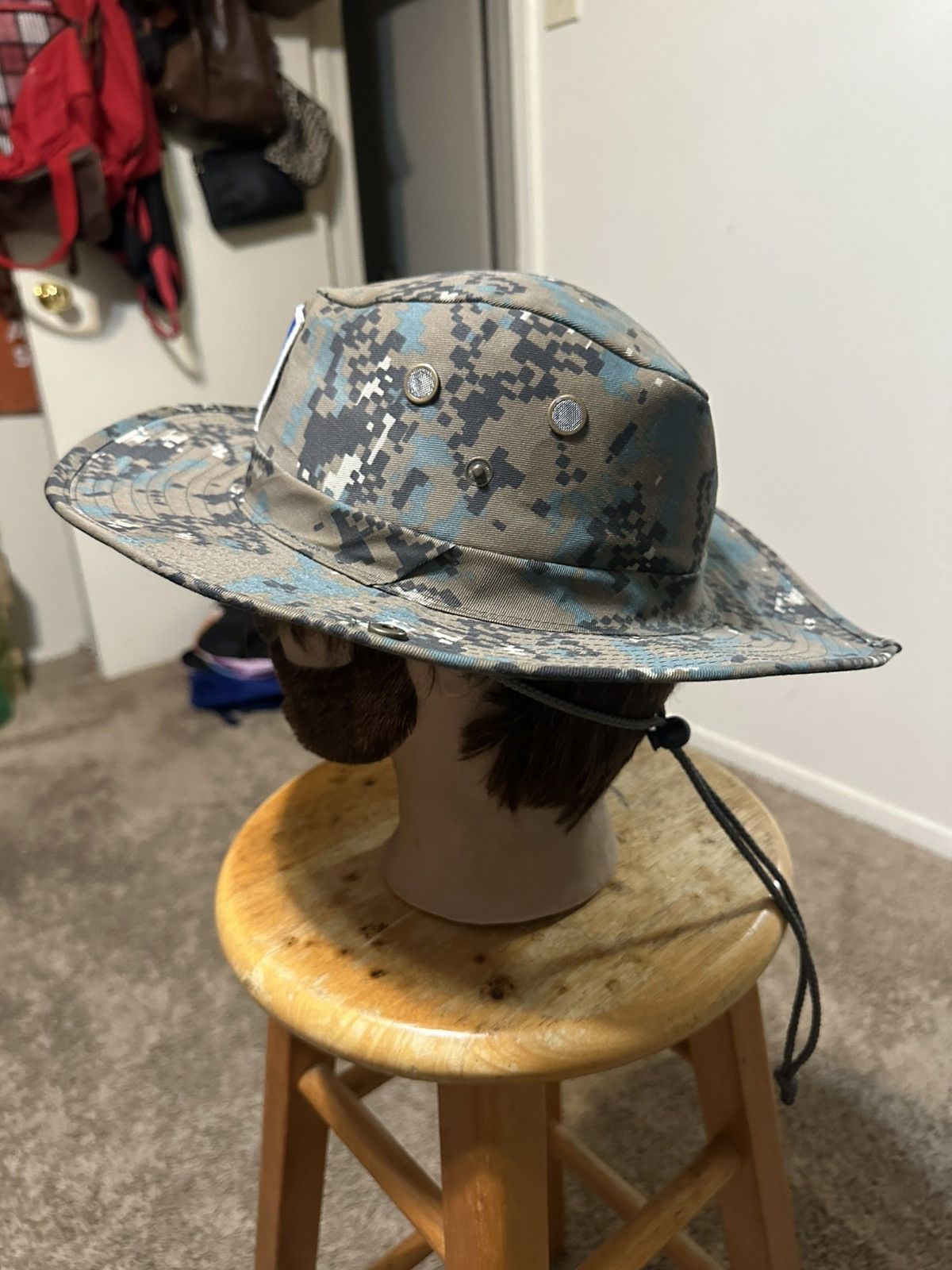 Anti Social Social Club Vintage USPS Mailman “Camouflage” bucket hat 90s Size ONE SIZE - 5 Thumbnail