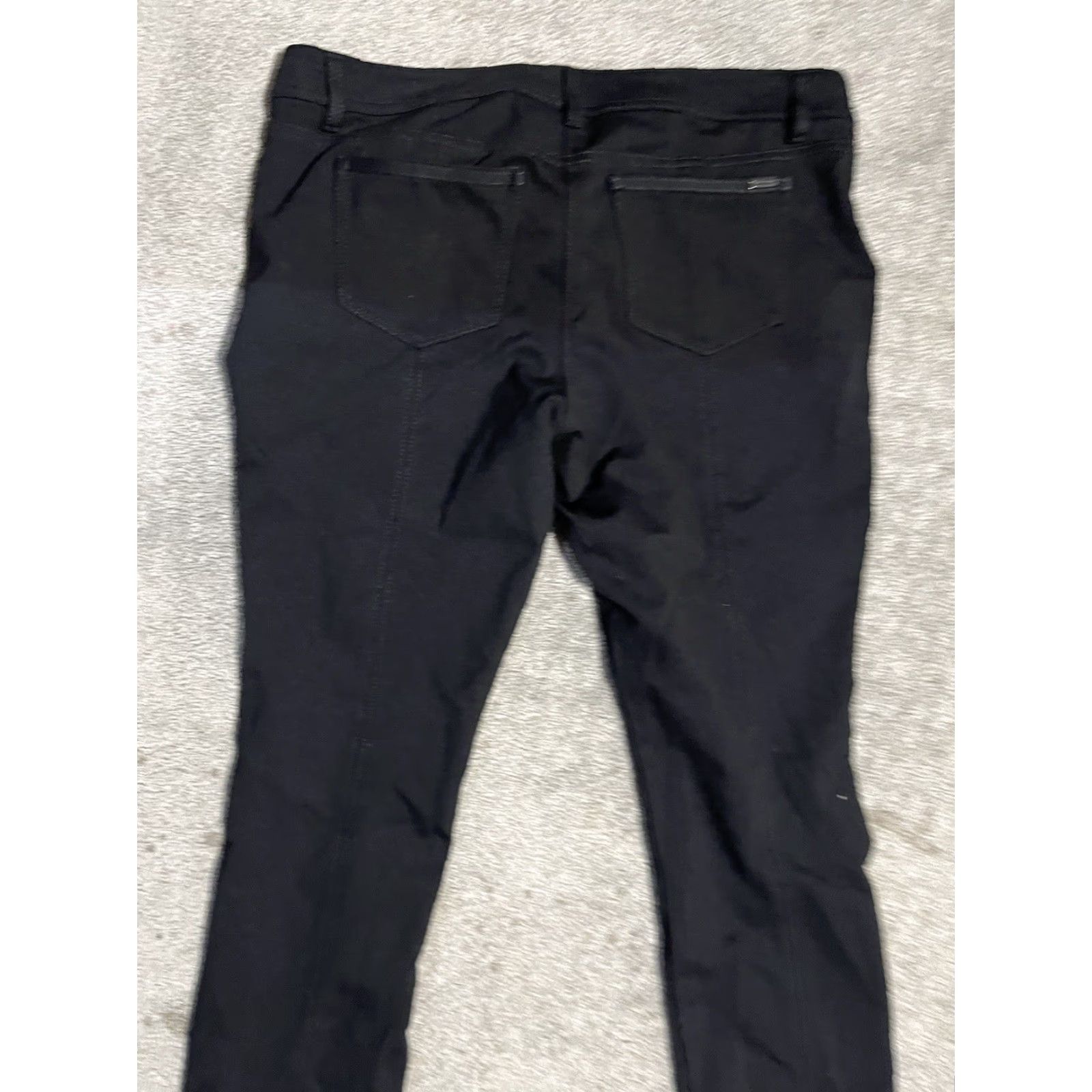 White House Black Market White House Black Market Slim Pants Mid Rise Black Womens Size 6 Short Size 28" / US 6 / IT 42 - 4 Thumbnail
