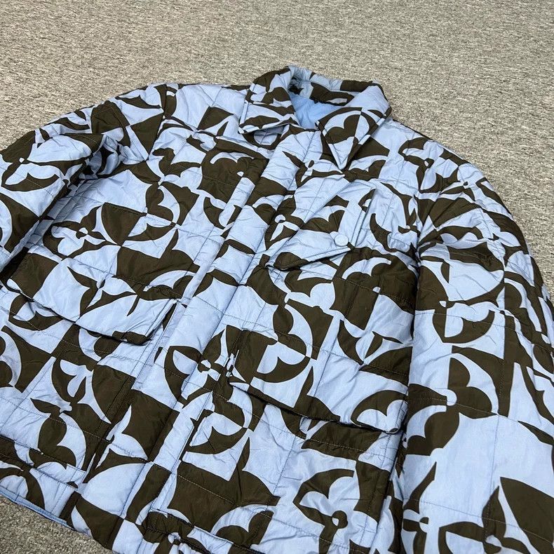 Louis Vuitton Louis Vuitton Classic Three Flower Cotton Jacket-2506 Size XL / US 12-14 / IT 48-50 - 3 Thumbnail