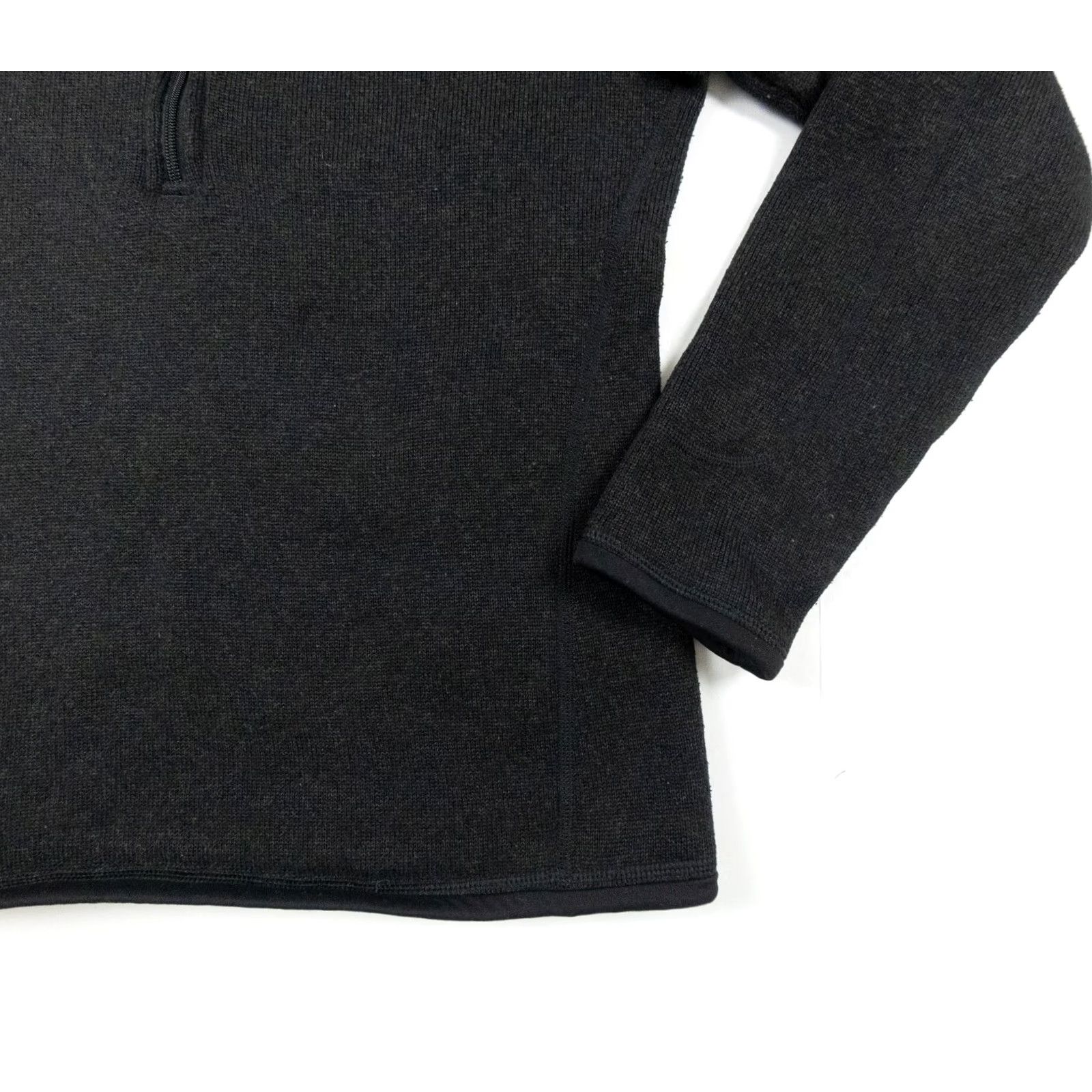 Patagonia Patagonia Sweater Womens Small Black Better Sweater 1/4 Zip Pullover Ladies Size S / US 4 / IT 40 - 5 Thumbnail