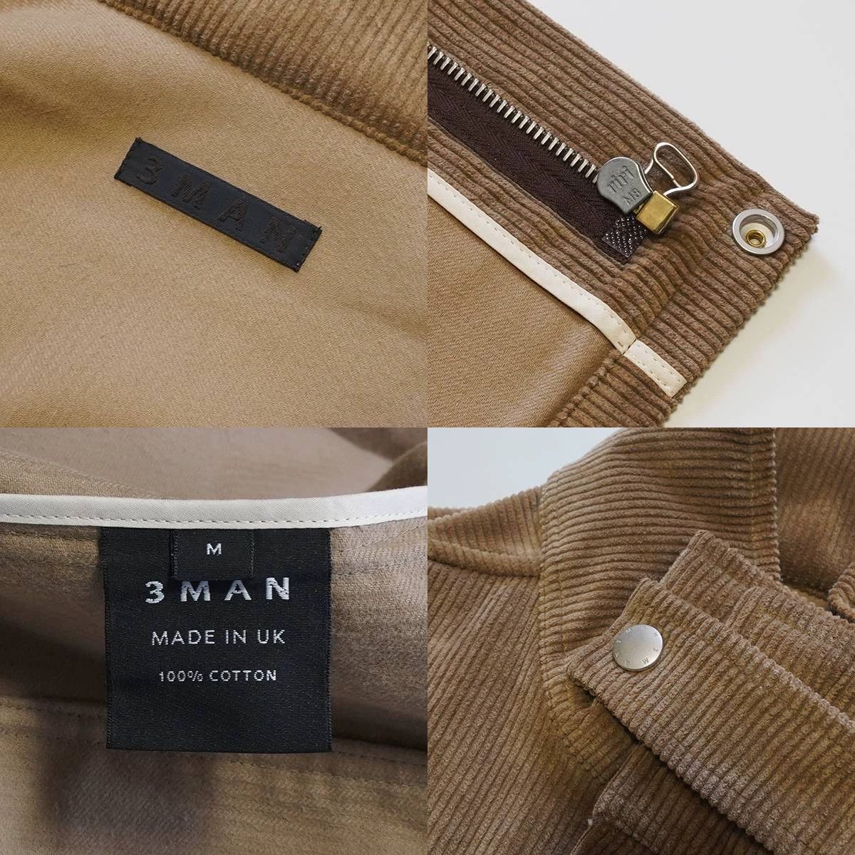 3MAN 3man corduroy moto blouson camel m uk made Size US M / EU 48-50 / 2 - 4 Thumbnail