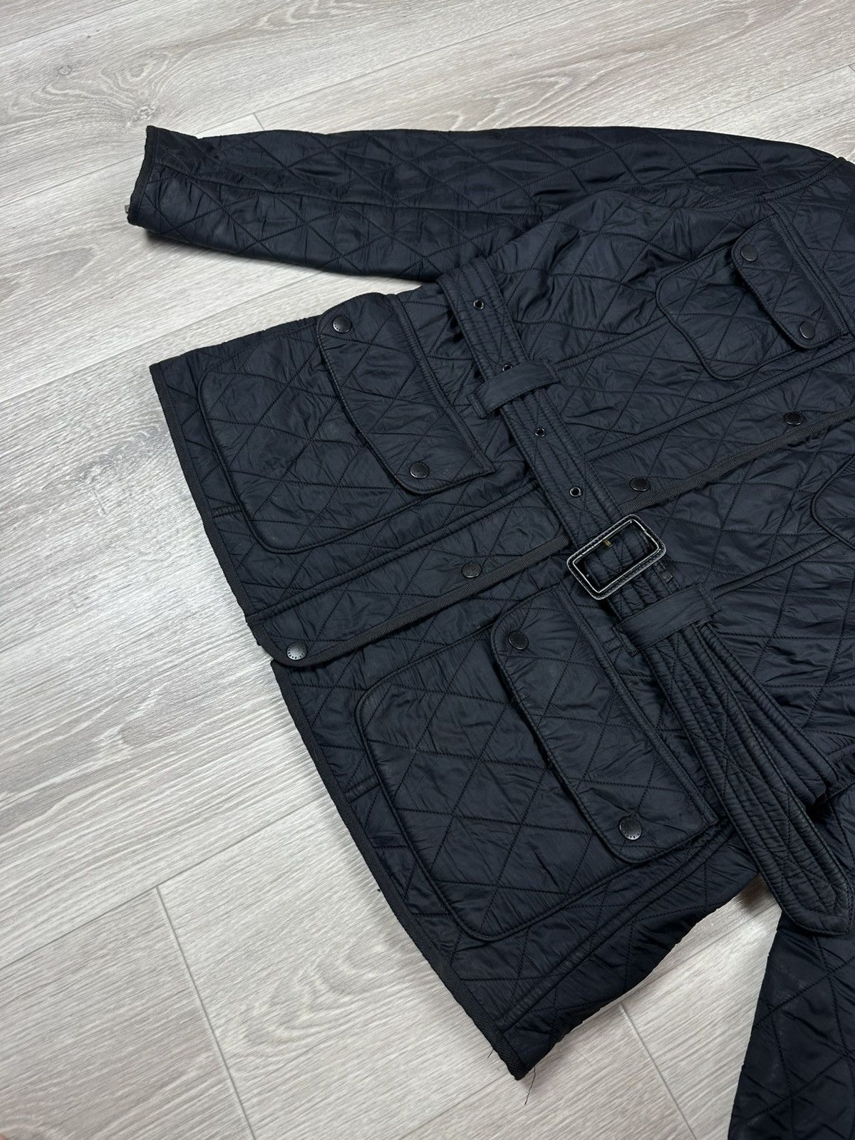 Barbour × Vintage Barbour International Women Black Polarquilt Jacket Size 10 Size L / US 10 / IT 46 - 5 Thumbnail