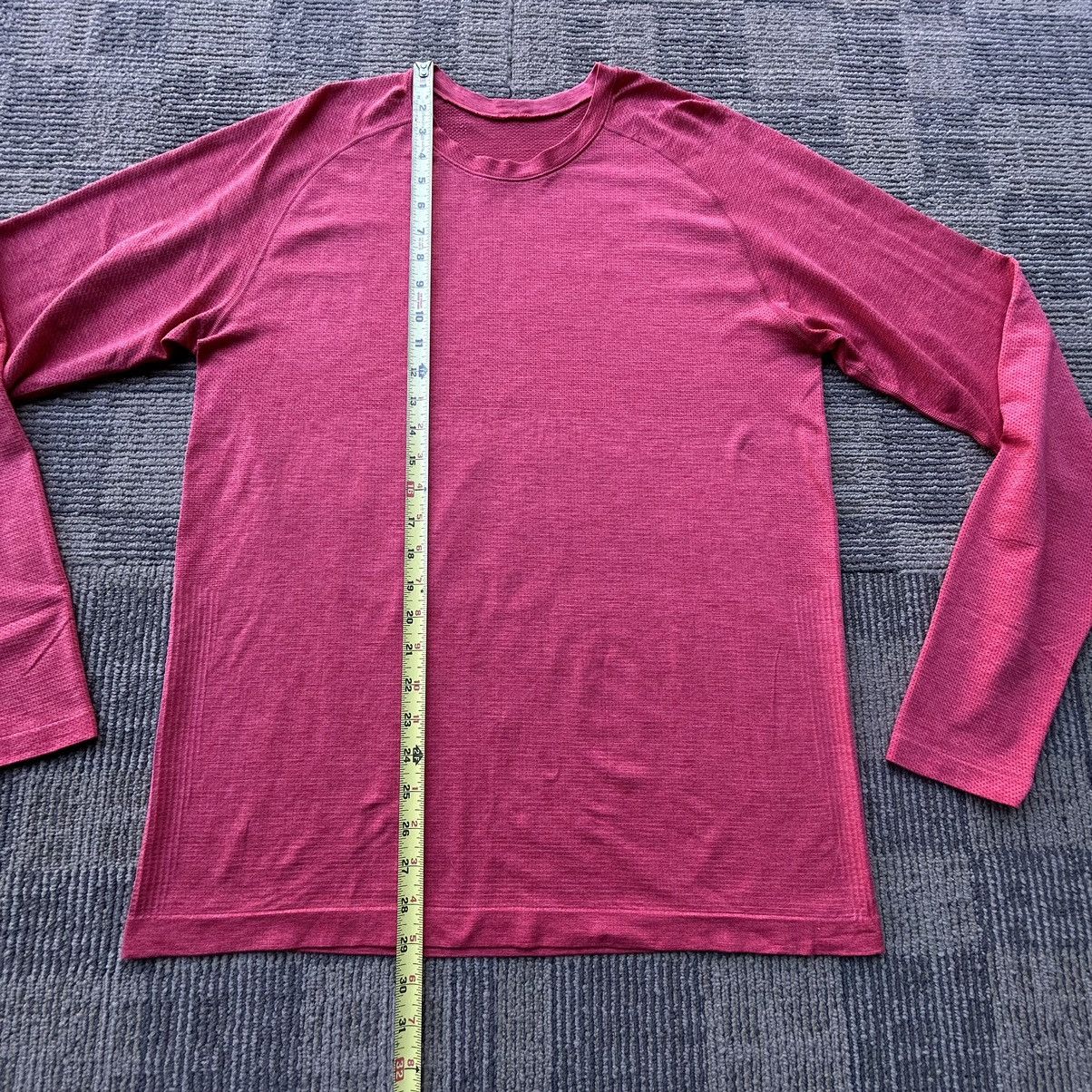 Lululemon Lululemon Metal Vent Tech Red Long-sleeve Shirt Men’s L Size US L / EU 52-54 / 3 - 4 Thumbnail