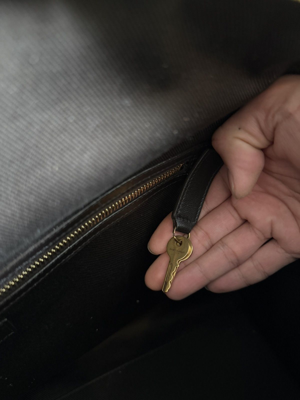Saint Laurent Paris $2200 48H Monogram Duffle Bag Size ONE SIZE - 8 Thumbnail
