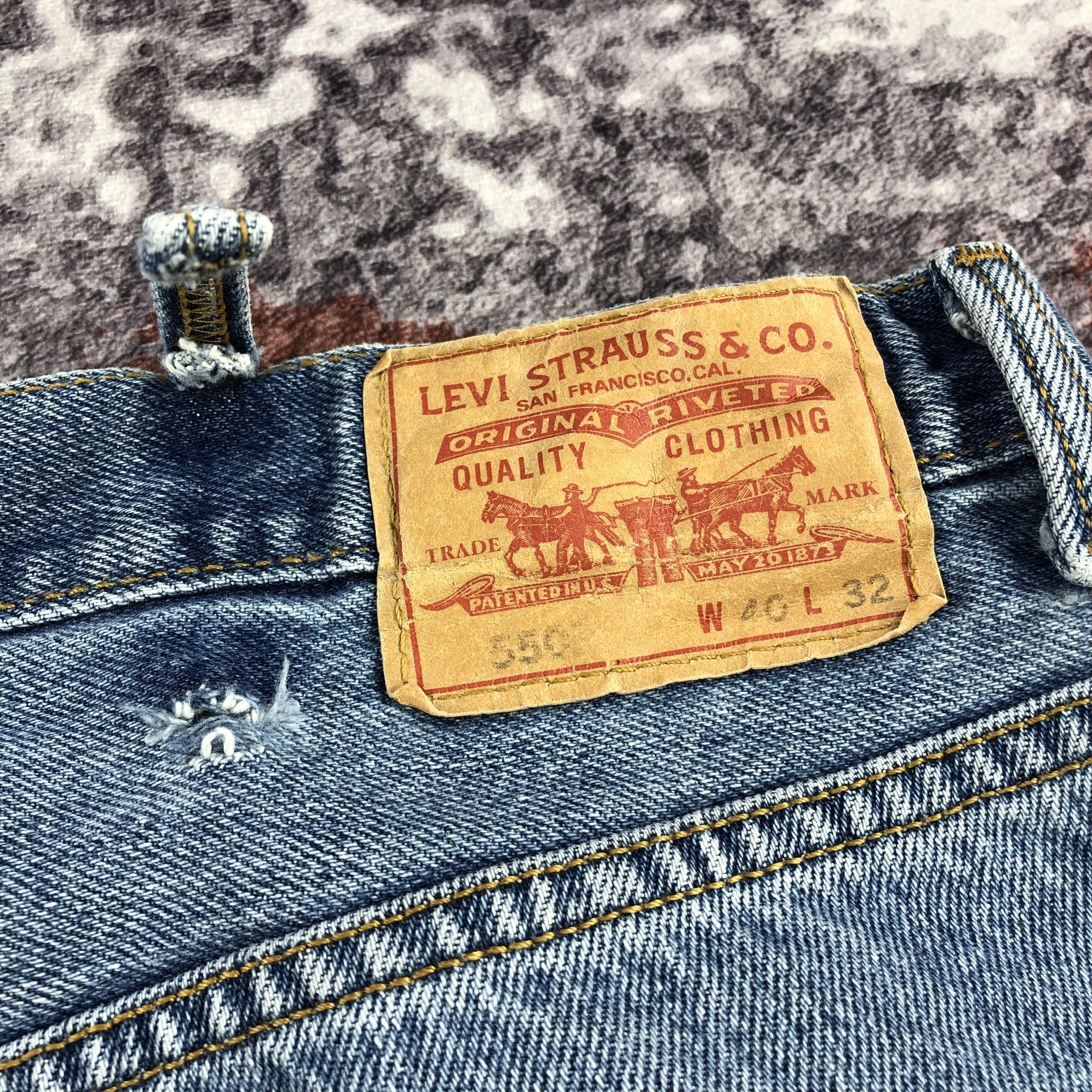 Levi's × Vintage Vintage Blue Wash Levis 550 Jeans-JM2336 Size US 40 / EU 56 - 6 Thumbnail