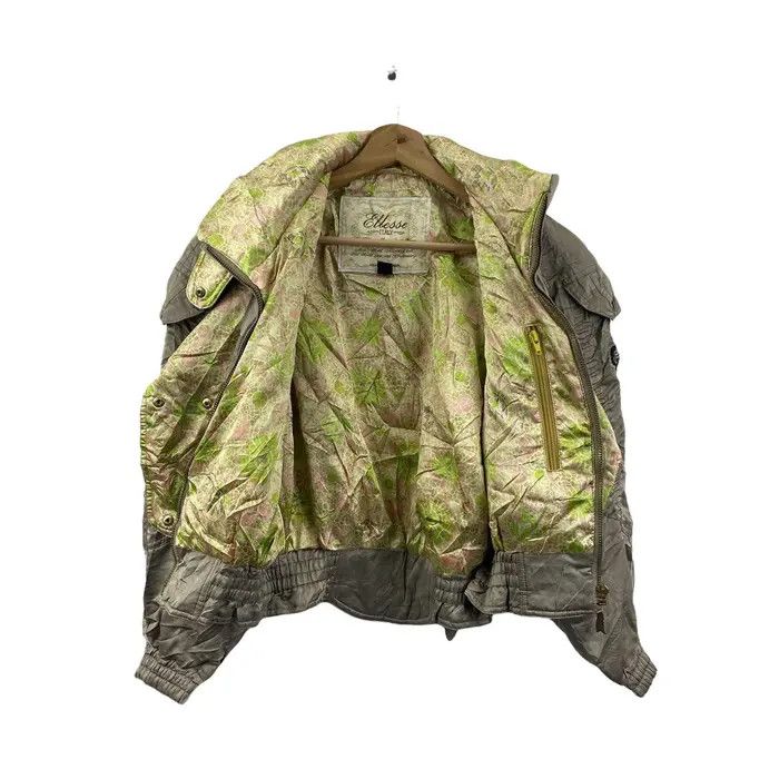 Ellesse Vtg 80’ ELLESSE ITALY GOLDWIN Winter Jacket Floral Size M / US 6-8 / IT 42-44 - 3 Thumbnail