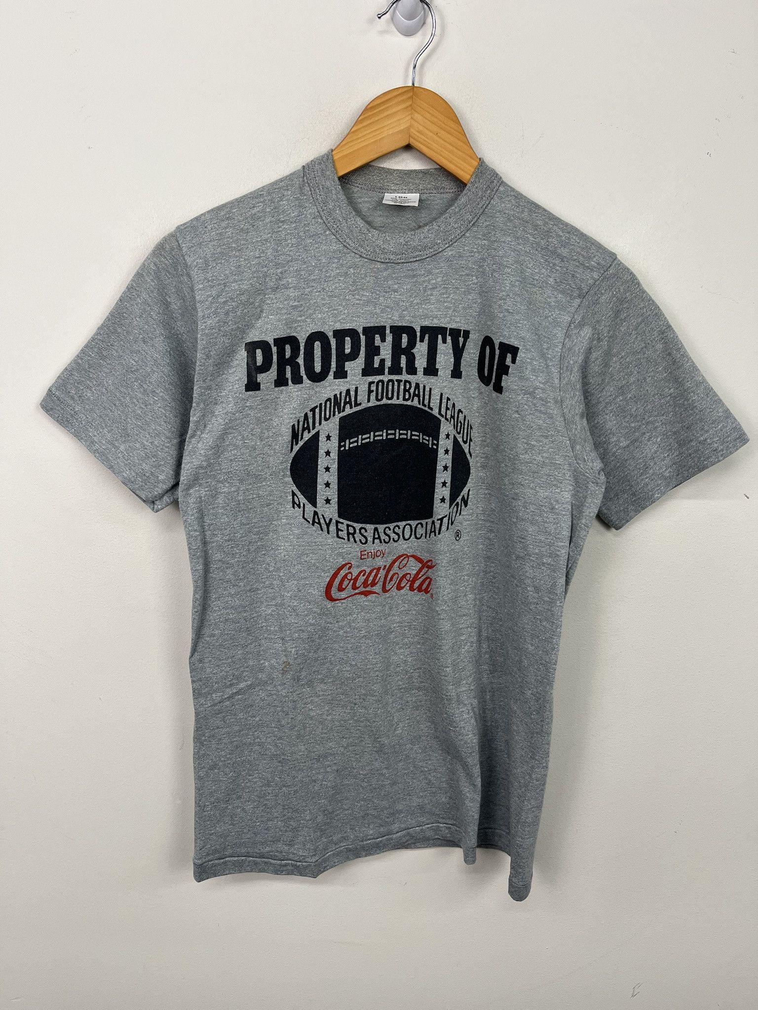 NFL Vintage 90s NFL Players Association Single Stitch Tee Shirt Size L Size US L / EU 52-54 / 3 - 1 Thumbnail