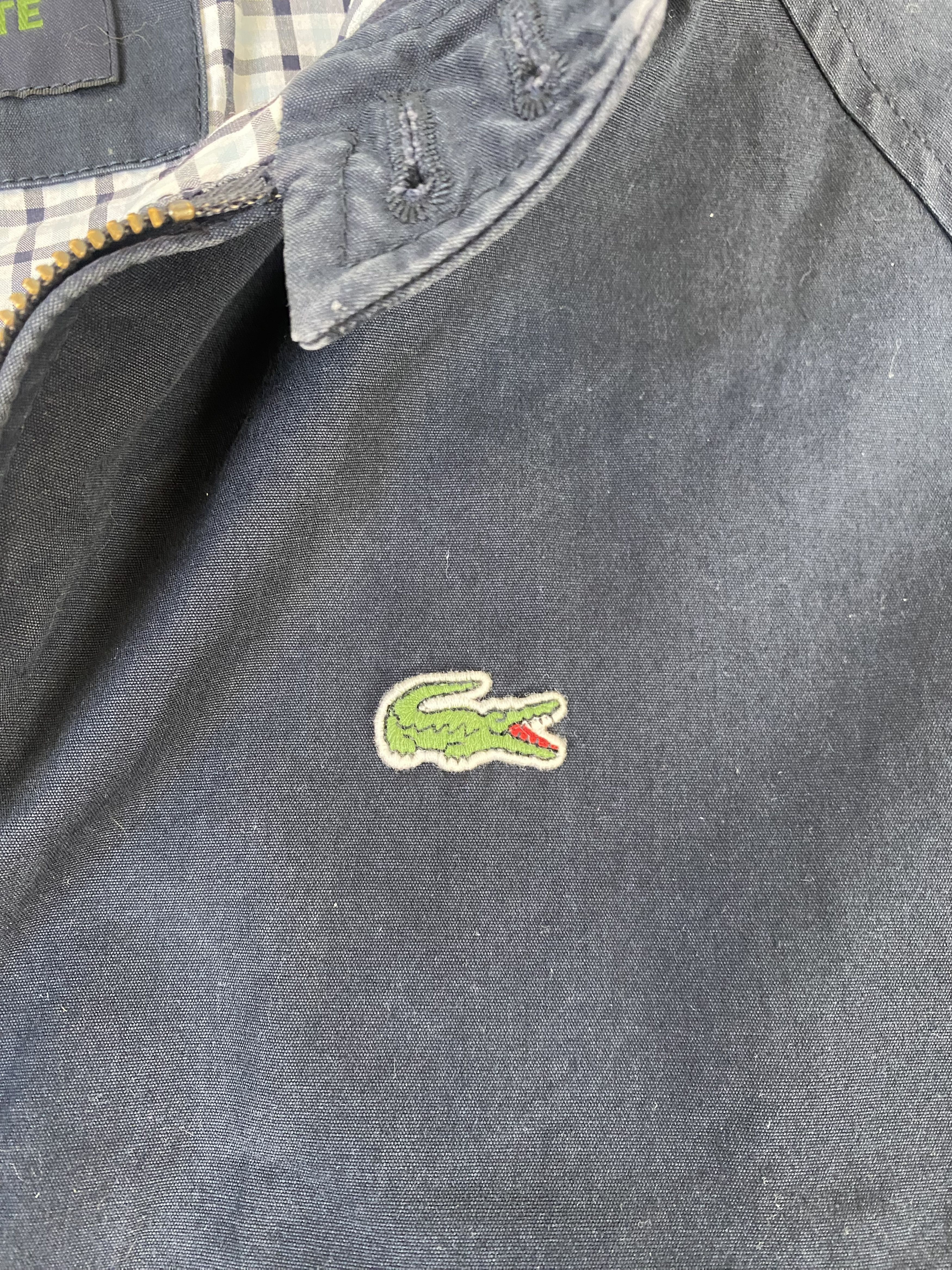 Lacoste × Vintage Lacoste Vintage Bomber Jacket Size US XL / EU 56 / 4 - 4 Thumbnail