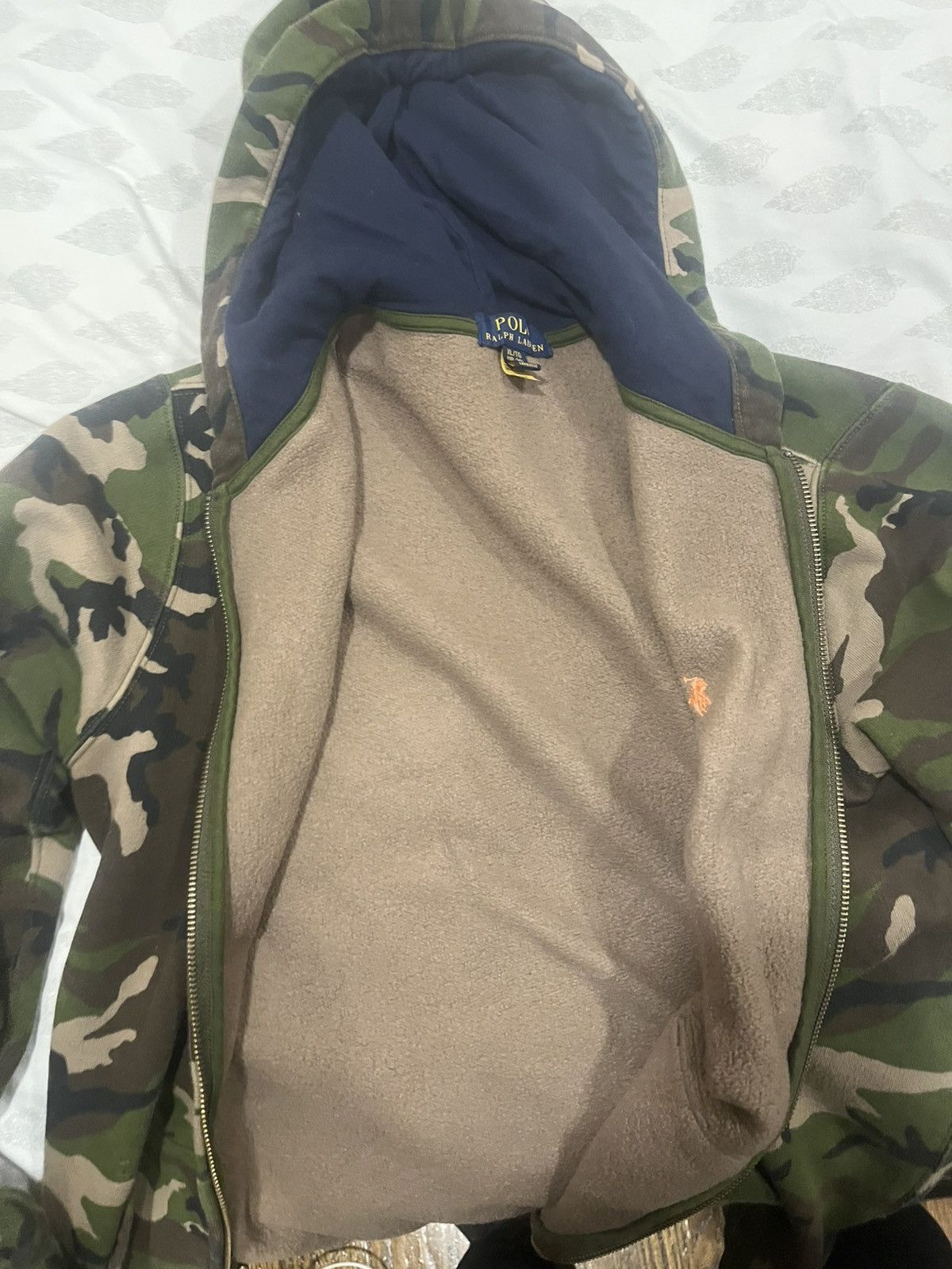 Polo Ralph Lauren Green Camo Polo Ralph Lauren Hoodie Size US XS / EU 42 / 0 - 1 Thumbnail