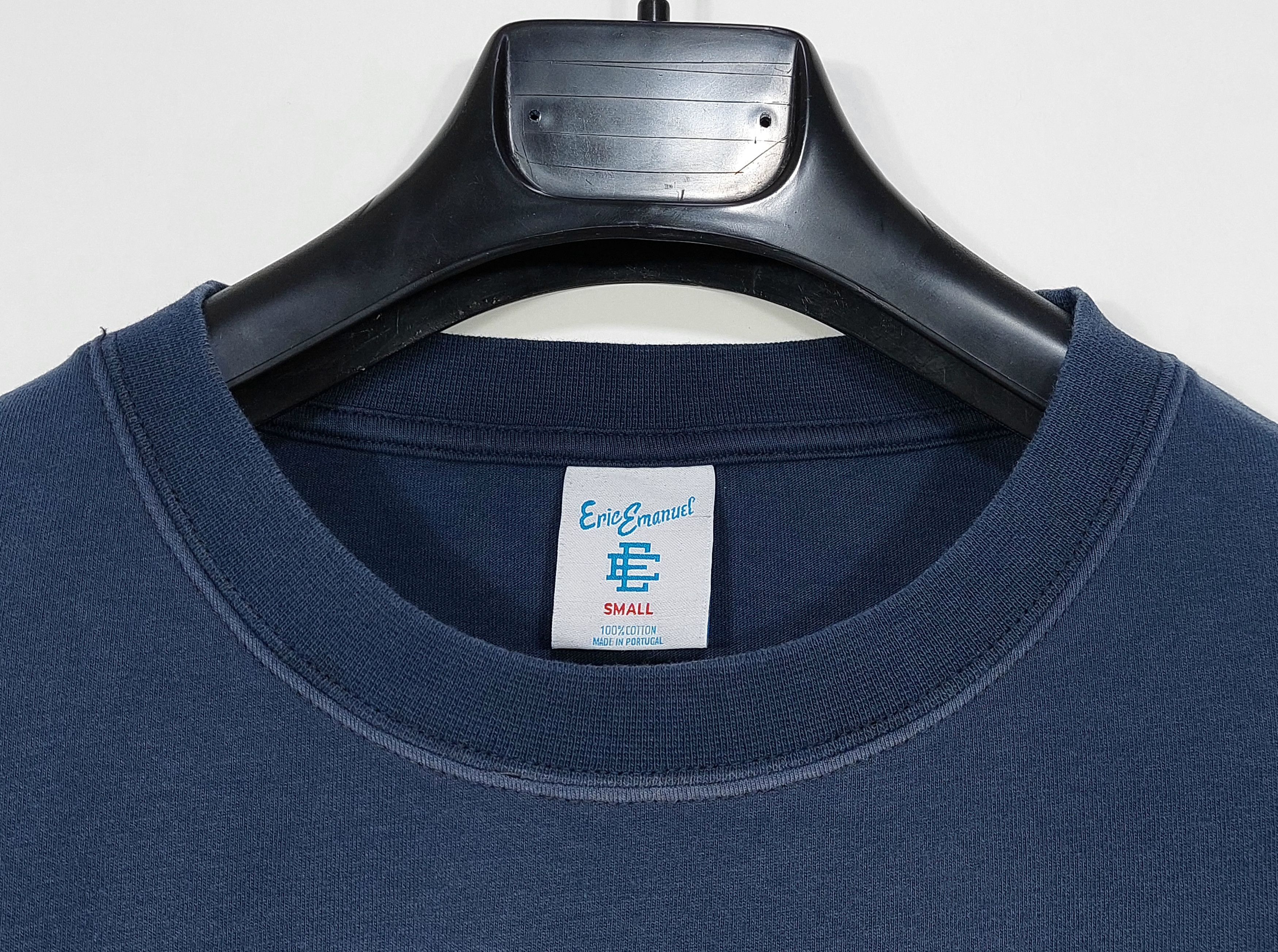 Eric Emanuel EE NYC short sleeve tshirt - washed blue S Size US S / EU 44-46 / 1 - 2 Thumbnail
