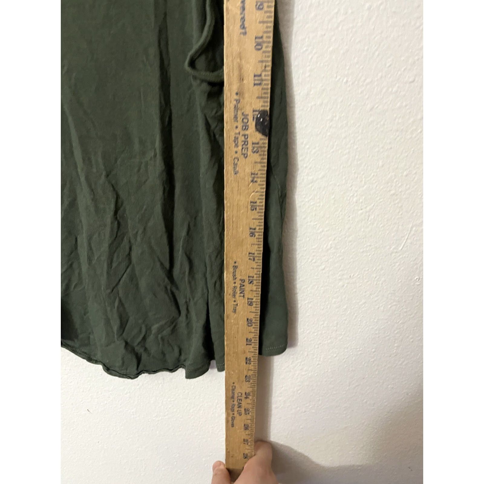 Gap VINTAGE Gap Tank Top Women's Green Solid Athletic Pocket 100% Cotton Medium M Pullover Casual Tank Womens Size M / US 6-8 / IT 42-44 - 5 Thumbnail