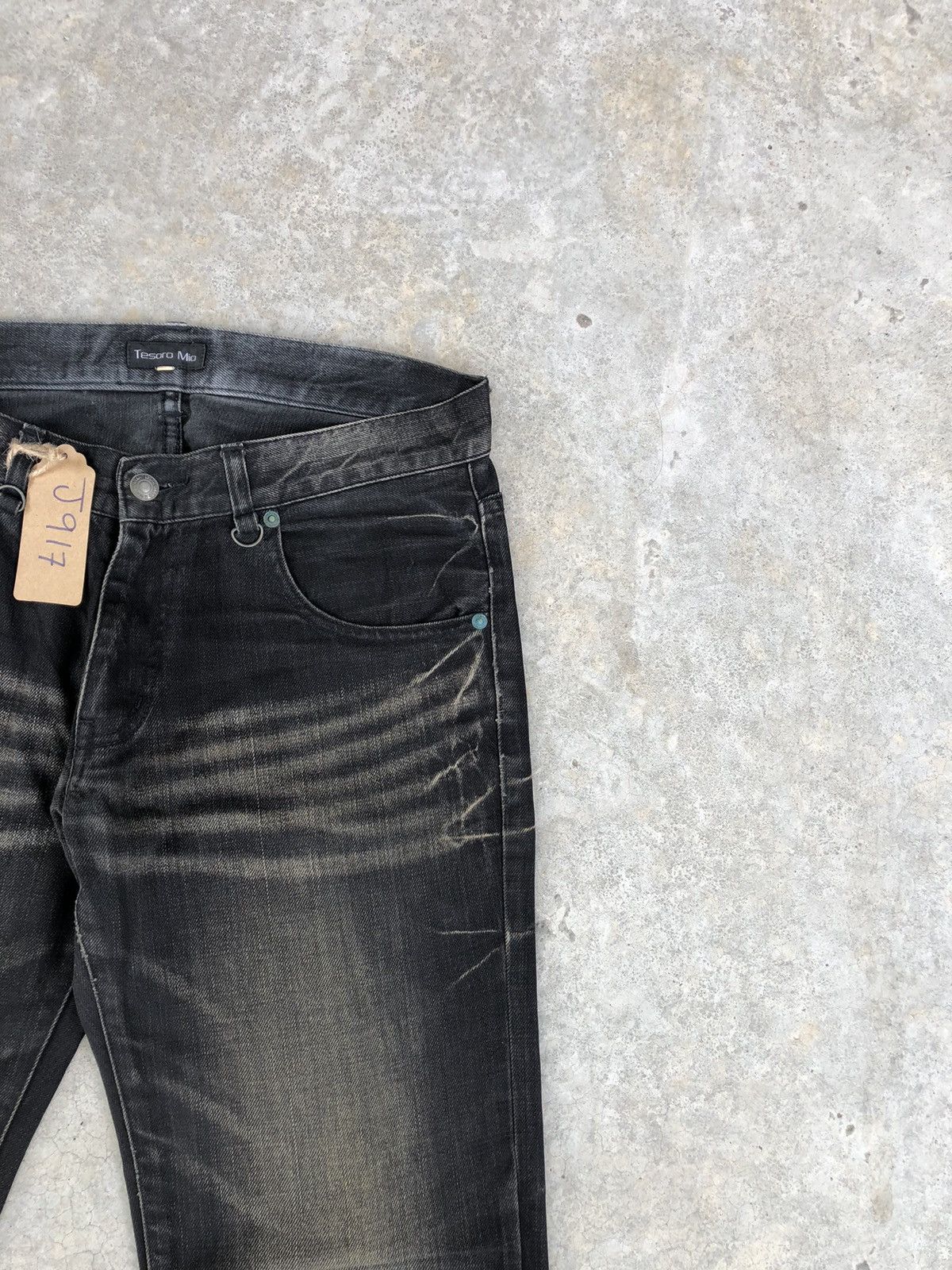 If Six Was Nine Japanese Tesoro Flared Jeans Distressed Jeans Size US 32 / EU 48 - 5 Thumbnail