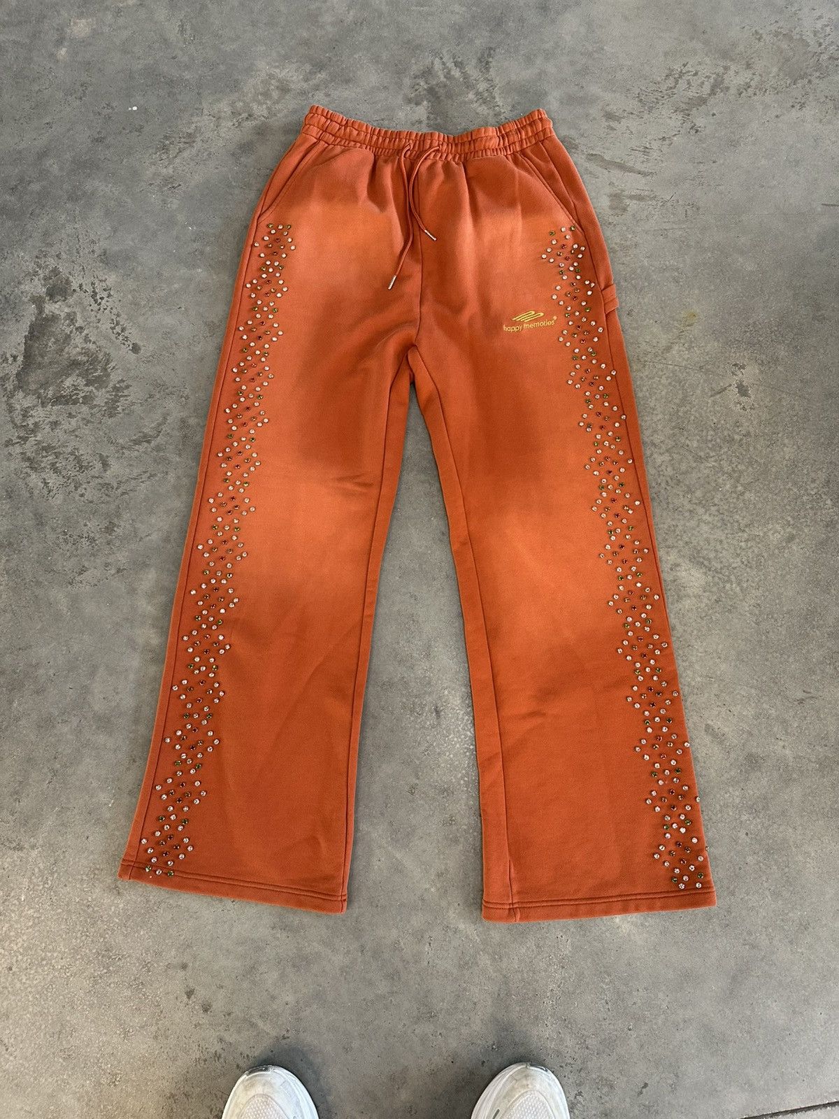 HMDD HMDD Multi Color Crystal Sweatpants Orange Size US 36 / EU 52 - 1 Thumbnail