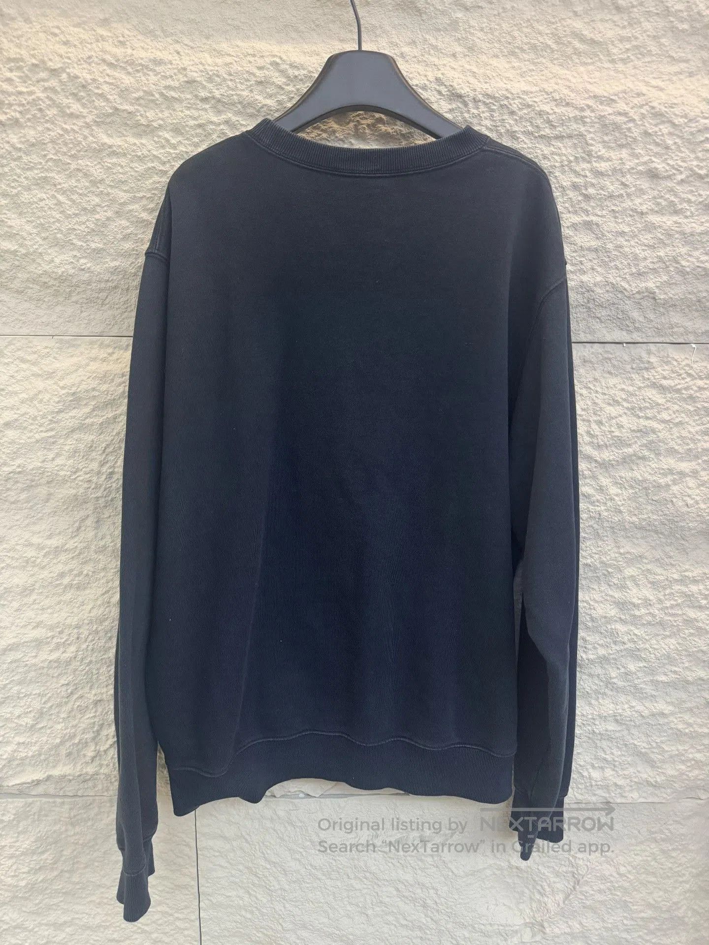 Dior Dior Embroidered Logo Black Sweatshirt. Size US XL / EU 56 / 4 - 5 Thumbnail