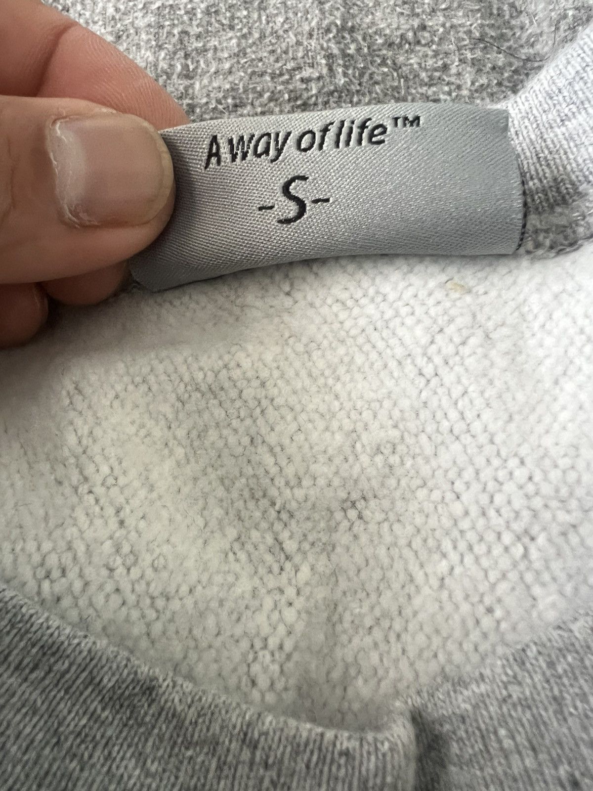 Alife ALIFE Classic Logo Sweatshirt - Grey (S) Size US S / EU 44-46 / 1 - 3 Thumbnail