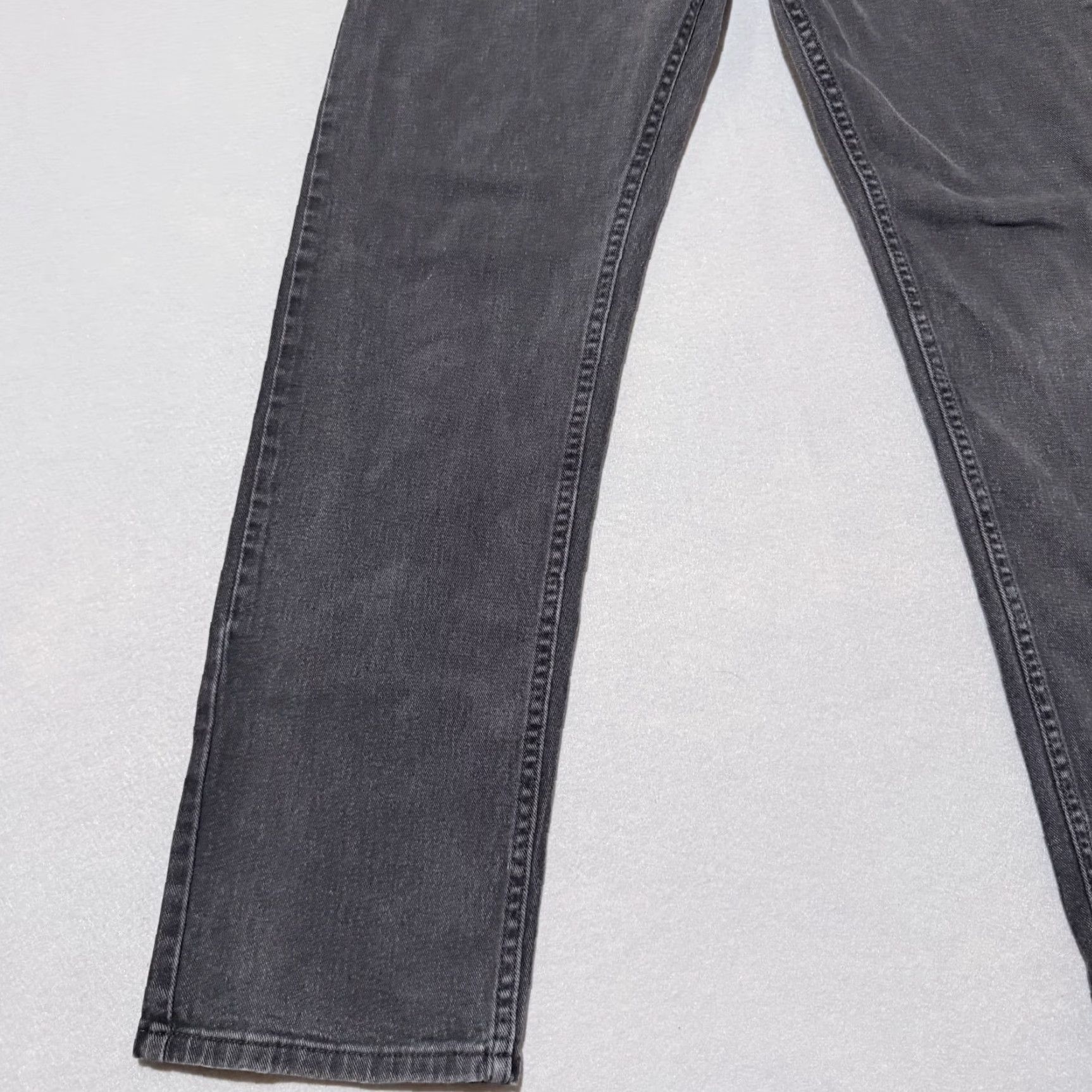 Lee Lee Jeans Men Black Denim Zip-Fly Stretch 34x32 Straight-Leg Premium Select Brand Logo 5-Pocket Men's Jeans Size US 34 / EU 50 - 4 Thumbnail
