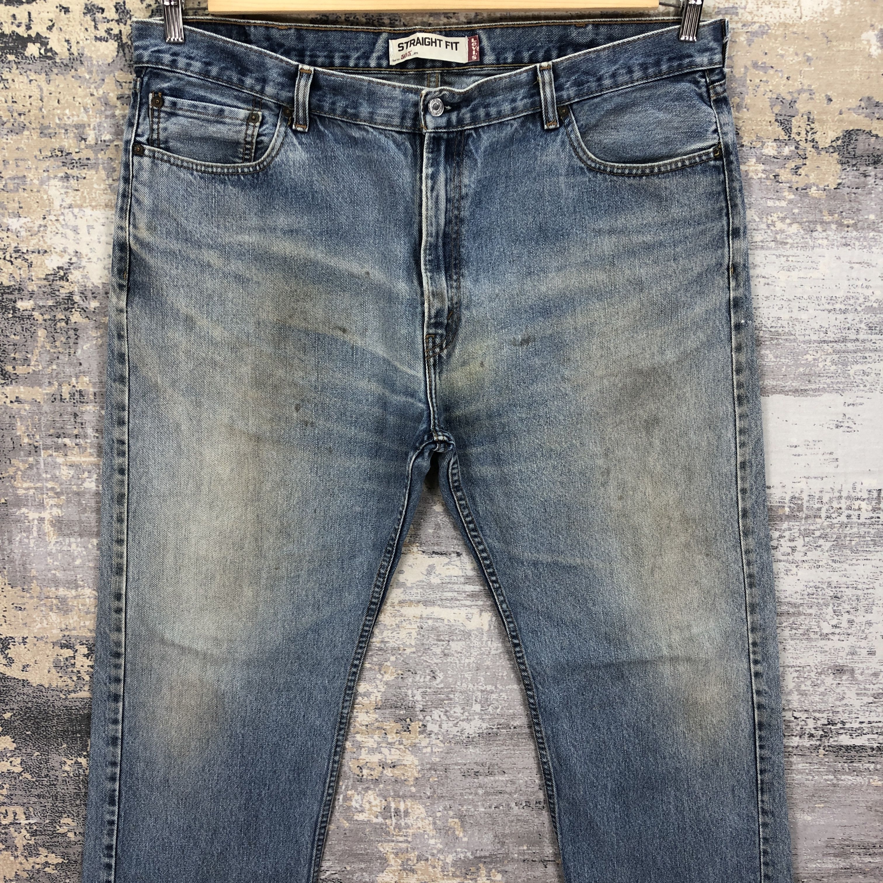 Levi's × Vintage Vintage Levis 505 Jeans Rusty Levi's Faded Light Wash Denim Size US 38 / EU 54 - 3 Thumbnail