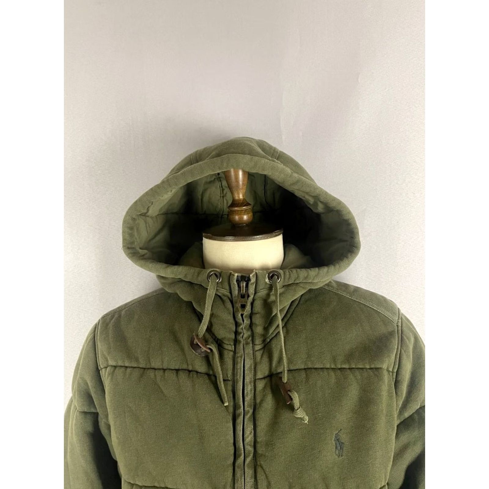 Polo Ralph Lauren Polo Ralph Lauren Mens Hooded Jacket Olive Green Long Sleeve Parka Coat Size L Size US L / EU 52-54 / 3 - 4 Thumbnail