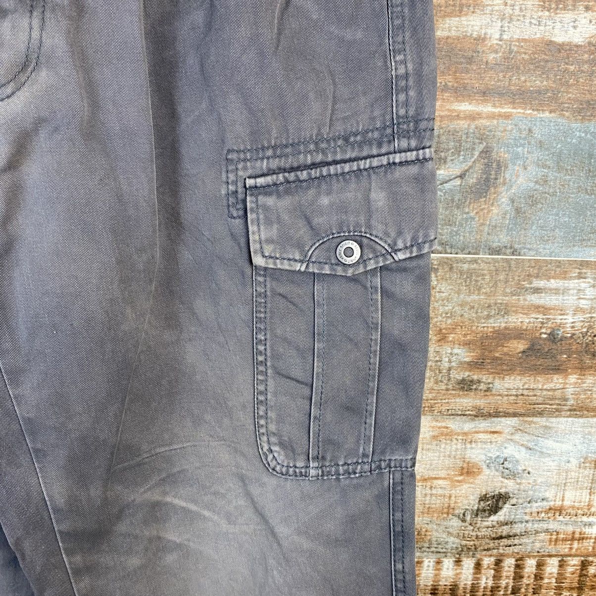 Japanese Brand DL Xebec Brown Cargo Multipocket Pants #C966 Size US 31 - 9 Thumbnail