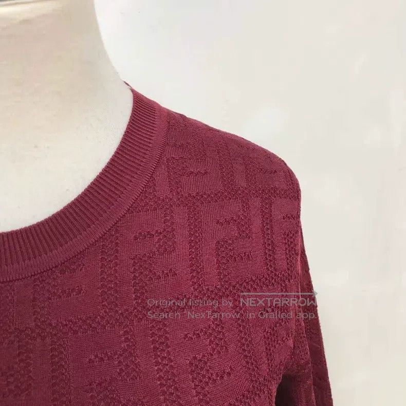 Fendi Fendi FF Full Print Knit Dress Size XS / US 0-2 / IT 36-38 - 5 Thumbnail