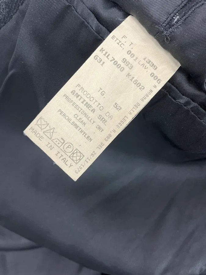 Emporio Armani 1990s Emporio Armani Dark Obscure Wool Long Coat Size US M / EU 48-50 / 2 - 11 Thumbnail