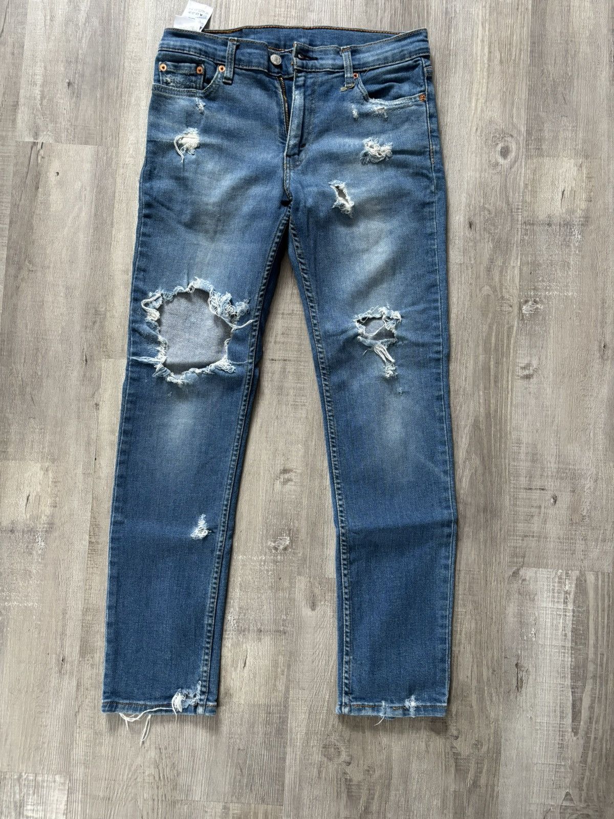 Levi's levi’s 511 distressed denim Size US 30 / EU 46 - 1 Thumbnail