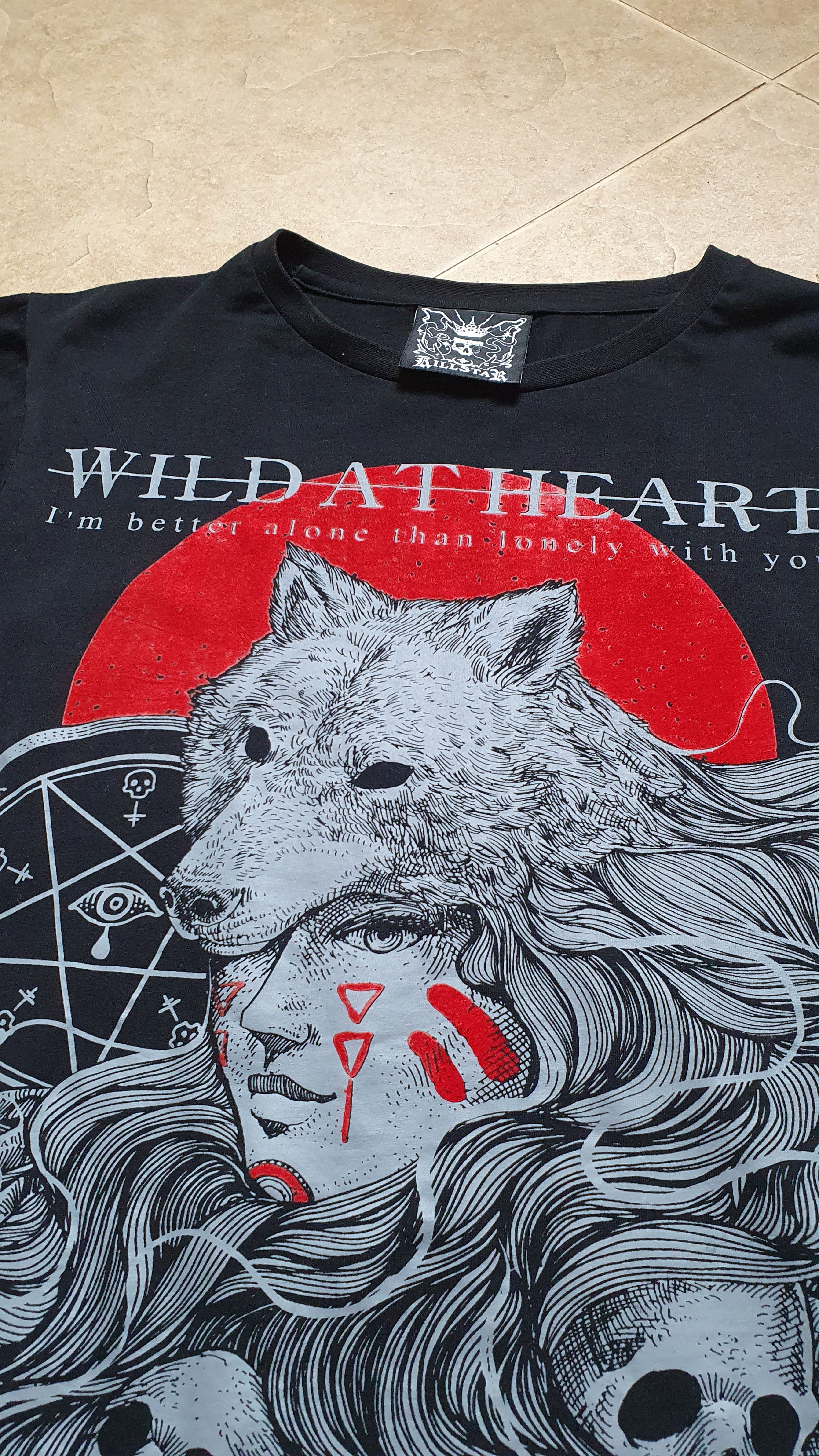 Killstar Longsleeve t-shirt Wild At Heart - KILLSTAR sweatshirt Size US M / EU 48-50 / 2 - 16 Thumbnail