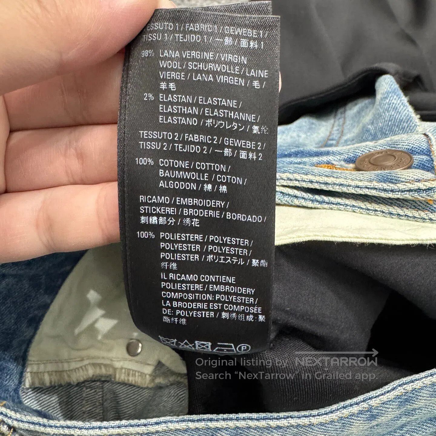 Balenciaga Balenciaga Two-waisted wool casual pants| Size US 30 / EU 46 - 5 Thumbnail