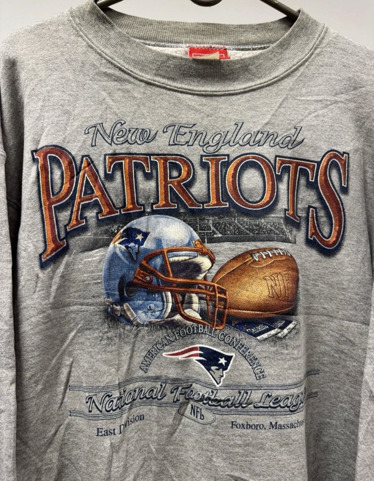 NFL × Vintage Vintage NFL Patriots Sweatshirt American Football Size US M / EU 48-50 / 2 - 3 Thumbnail
