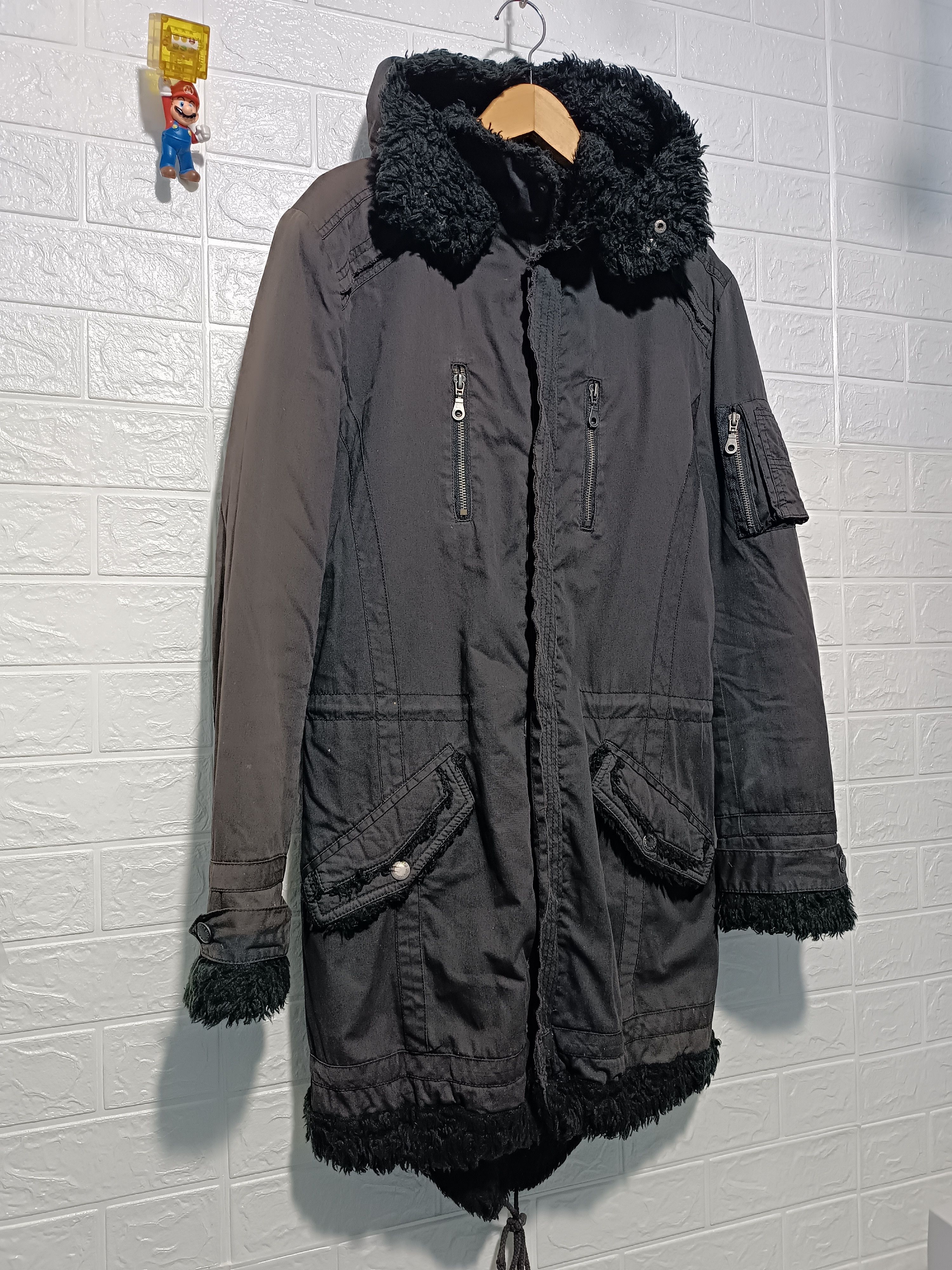 In The Attic In The Attic Sun Fade Parka Fishtail Jacket Size US L / EU 52-54 / 3 - 4 Thumbnail