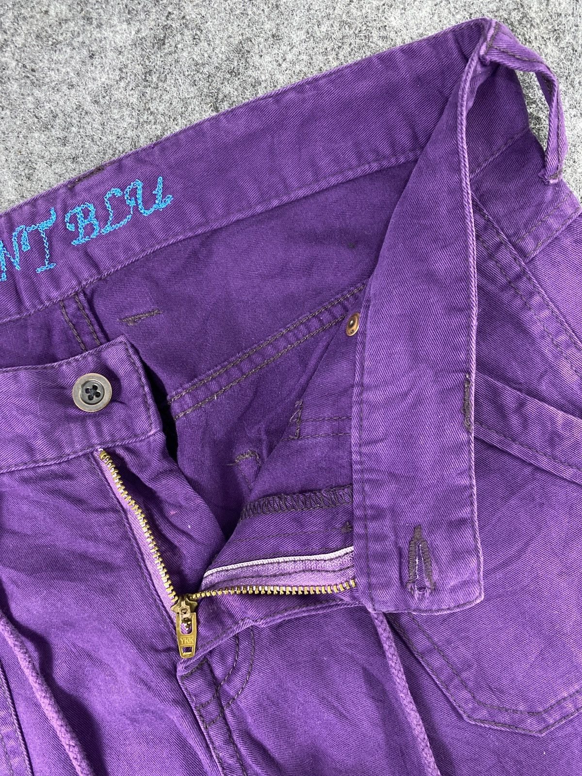 Japanese Brand Japanese Brand Purple pants - J1115 Size US 31 - 7 Thumbnail