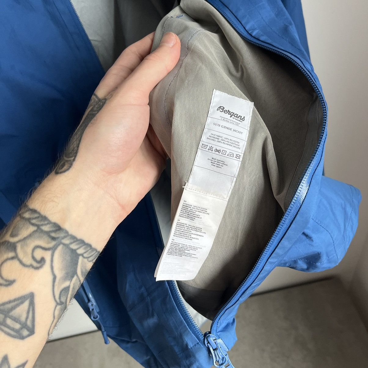 Bergans Bergans Arc’teryx Style Blue Jacket M Size US M / EU 48-50 / 2 - 11 Thumbnail