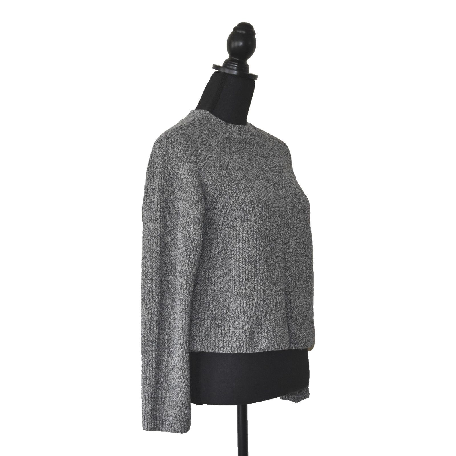 Eileen Fisher NEW EILEEN FISHER Crewneck Cropped Pullover Sweater Sz XXS Size XXS / US 00 / IT 34 - 2 Thumbnail