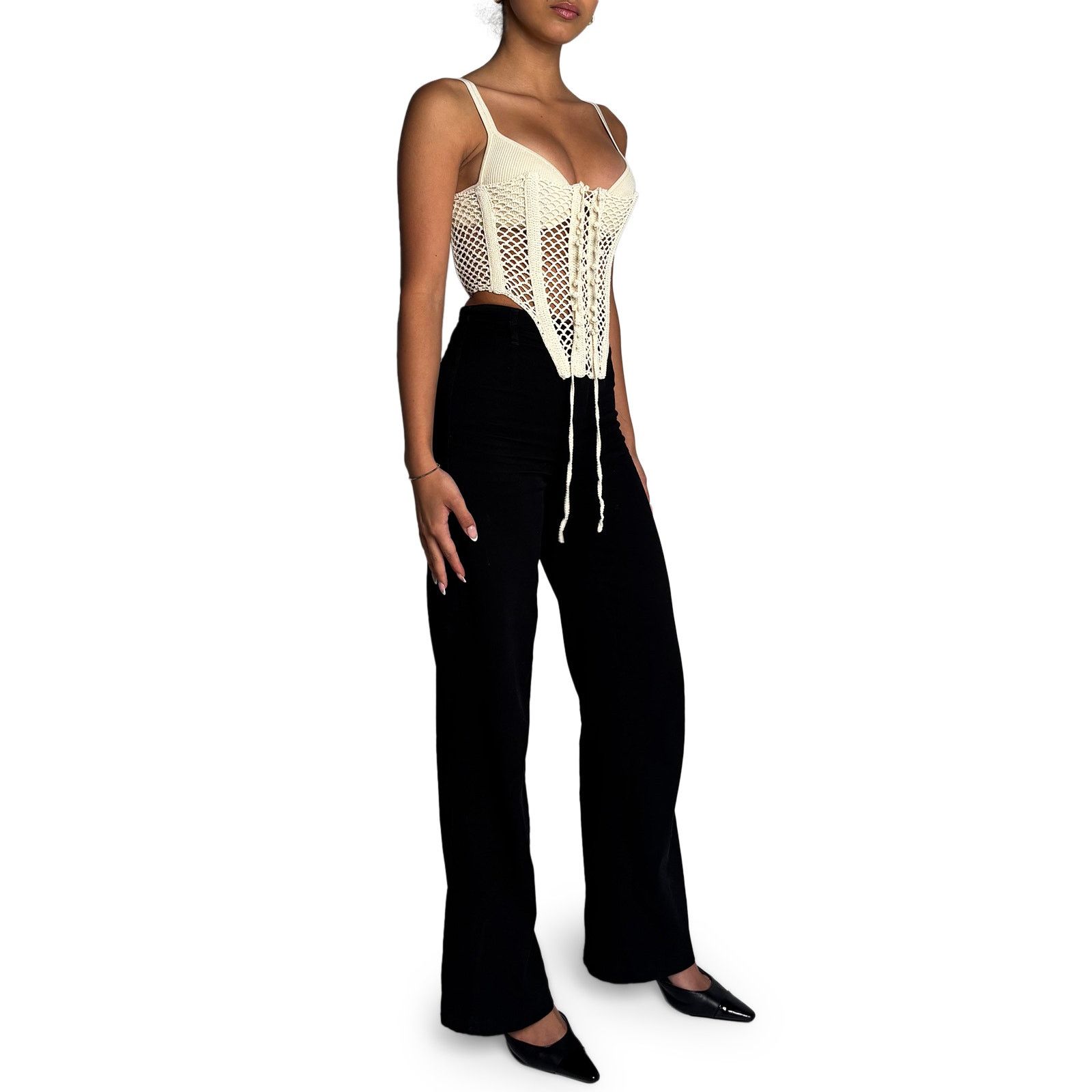 Dion Lee Crochet Corset Size XXS / US 00 / IT 34 - 2 Thumbnail