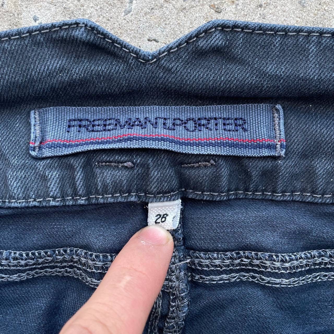 Freeman Vintage Women’s Skinny Freeman T Porter With a low seat Size 28" / US 6 / IT 42 - 8 Thumbnail