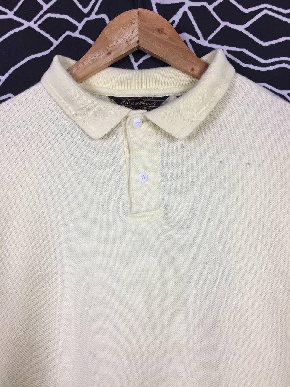 Eddie Bauer Vtg Eddie Bauer Outdoor Outfitter Made In Usa Polo Tee Size US M / EU 48-50 / 2 - 3 Thumbnail